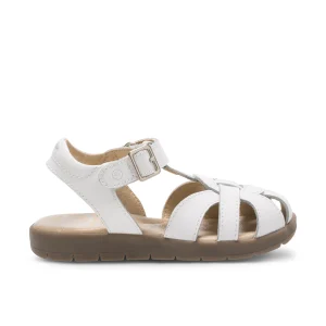 Summer Time Sandal - Little Kid White