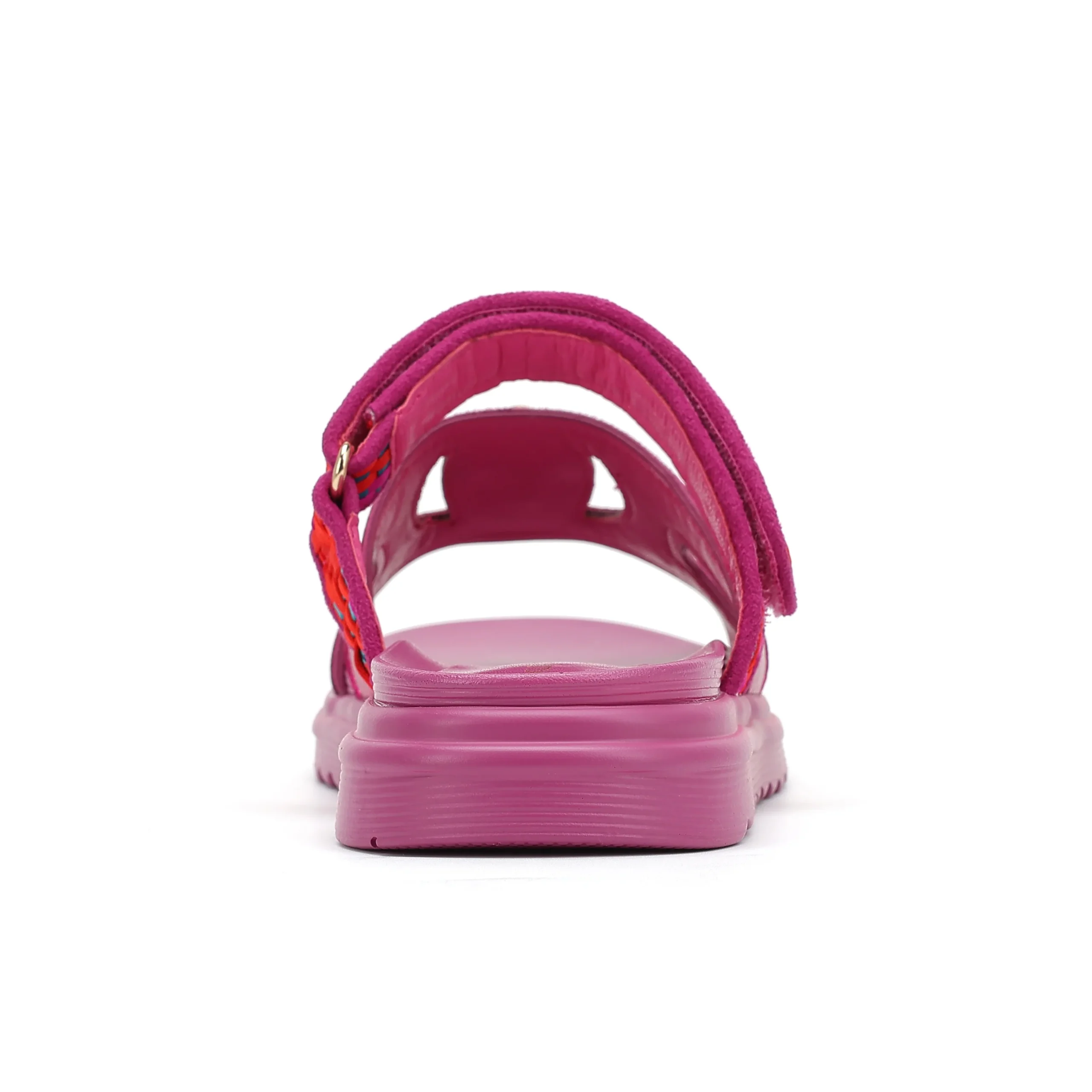 Kensington Cutout Mule Sandal - Big Kid Purple Red - Image 3