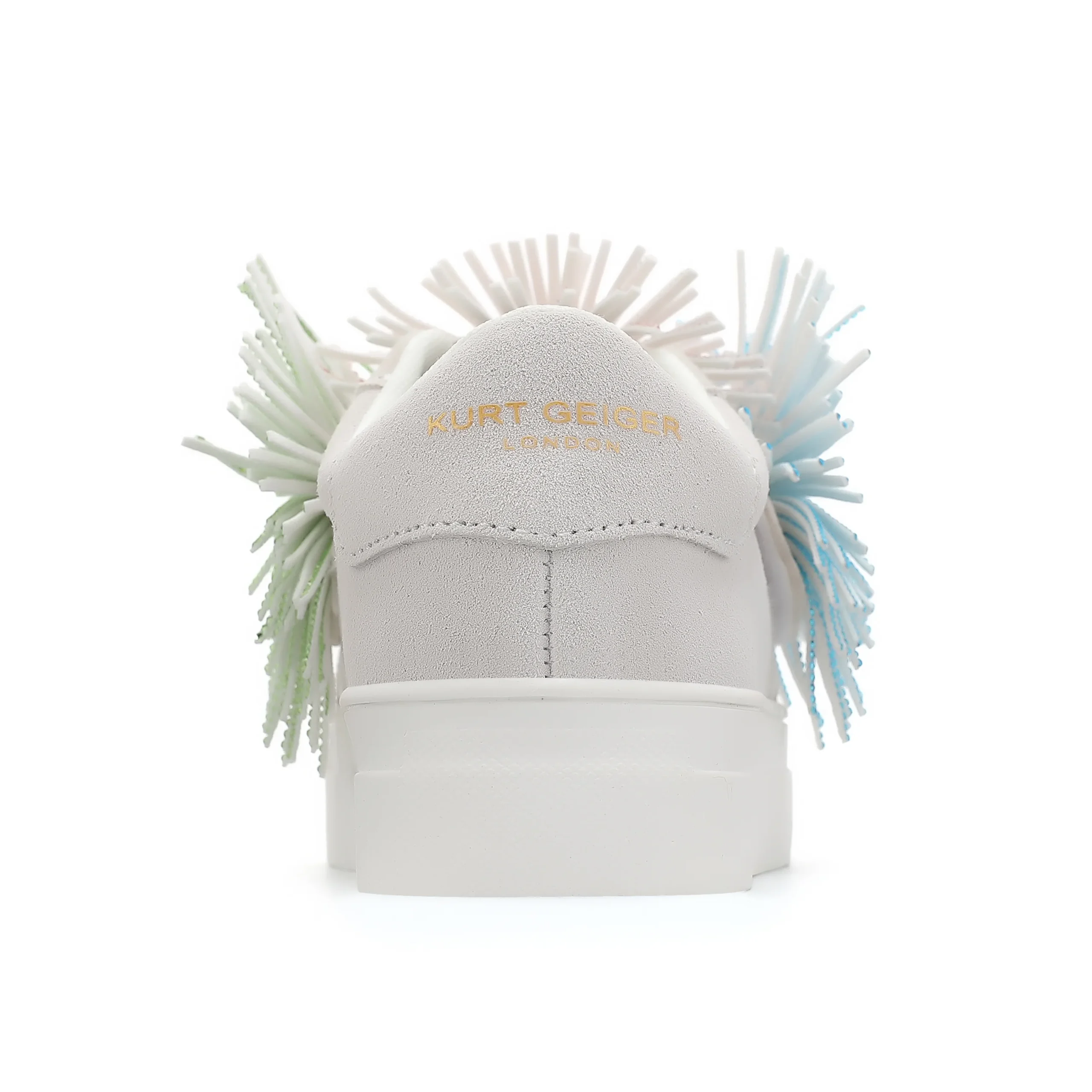 Laney Fringe Sneaker - Big Kid White - Image 3