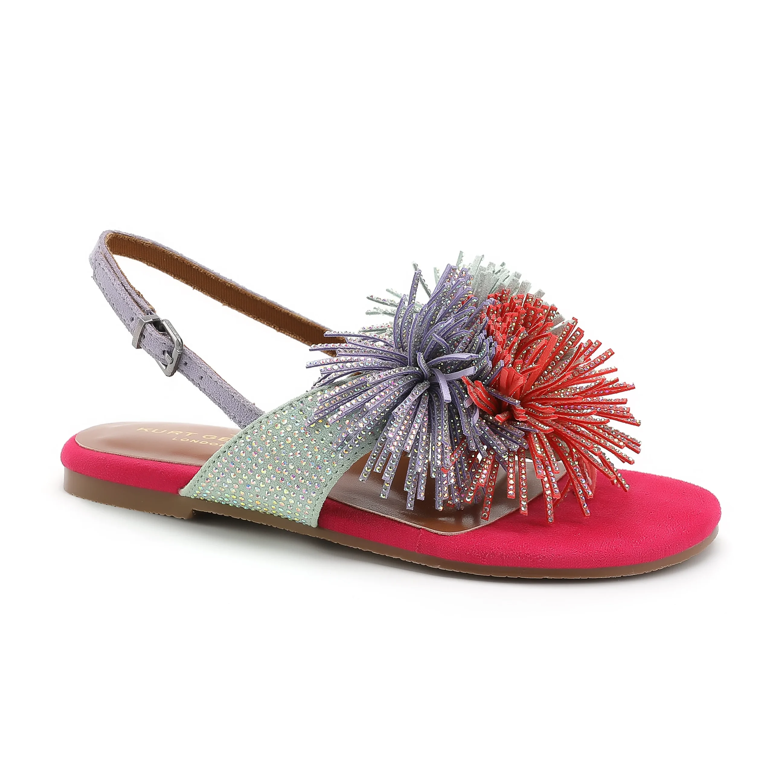 Mini Fringe Sandal - Big Kid Multi - Image 2