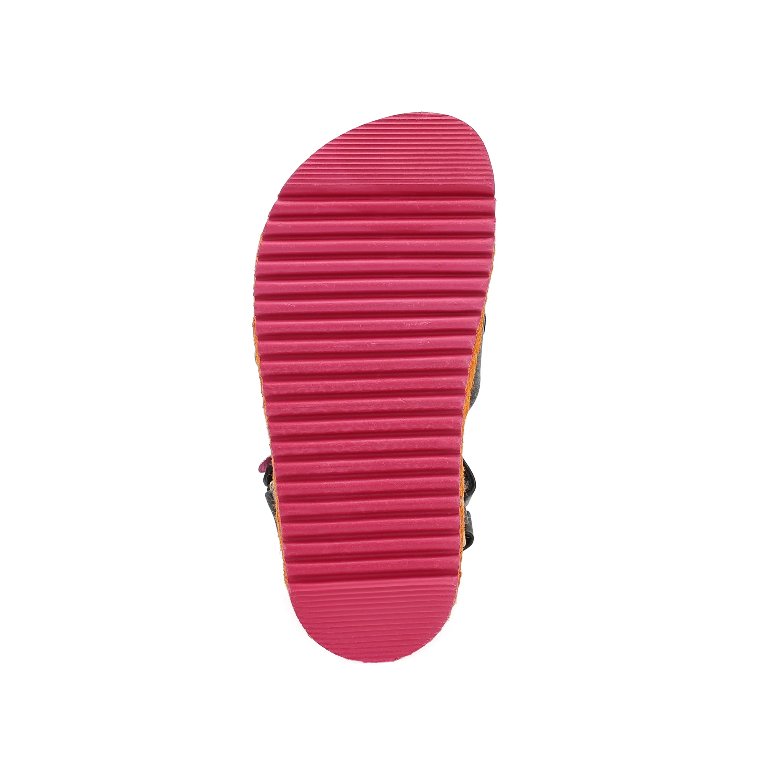 Mini Kensington Flower Sandal - Big Kid Black Multi - Image 6