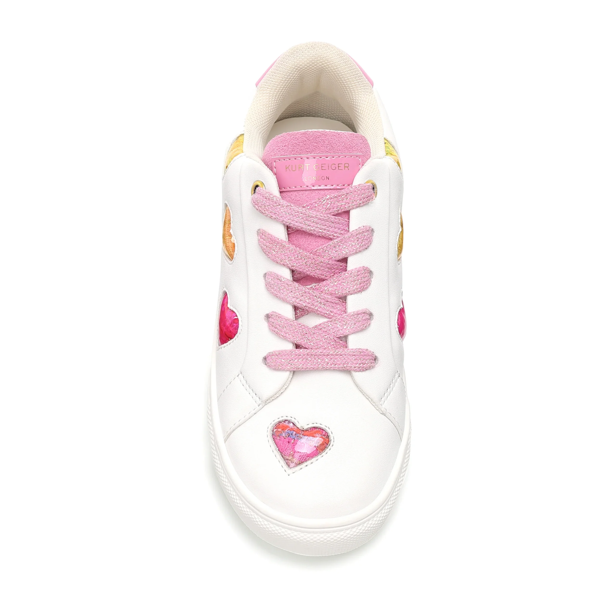 Mini Lane Love Sneaker - Big Kid Pink Multi - Image 4