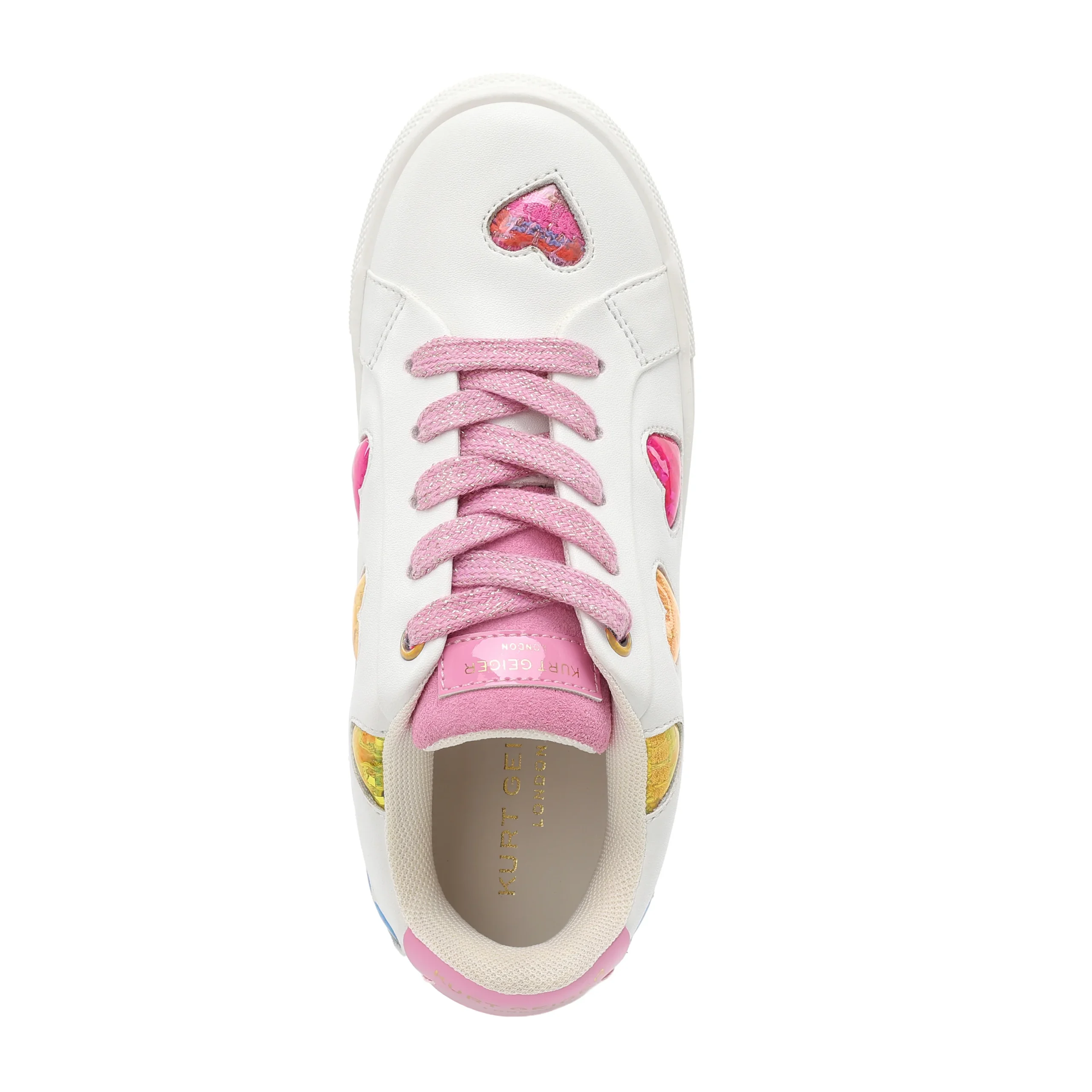 Mini Lane Love Sneaker - Big Kid Pink Multi - Image 5