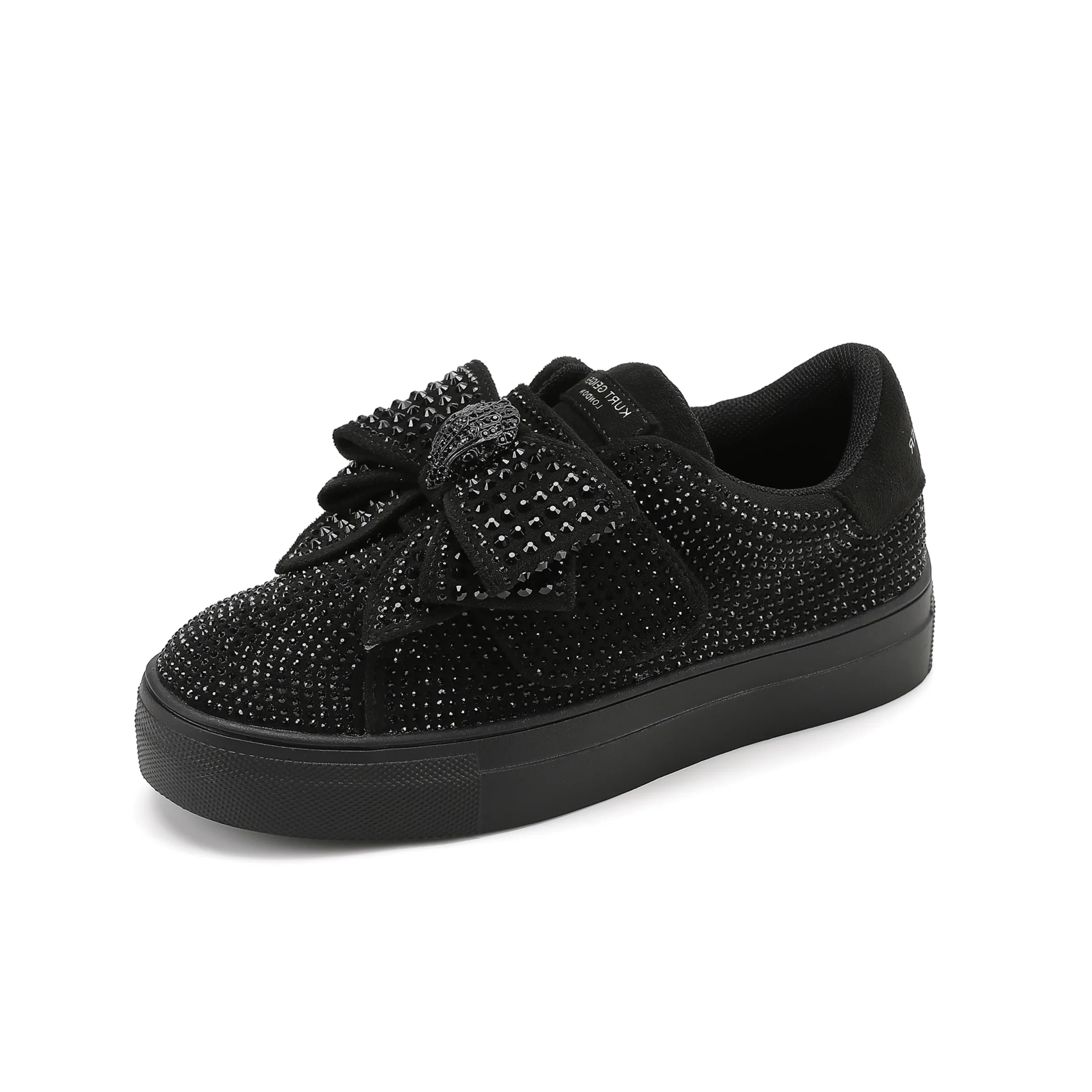 Mini Laney Bow Sneaker - Big Kid Black - Image 7