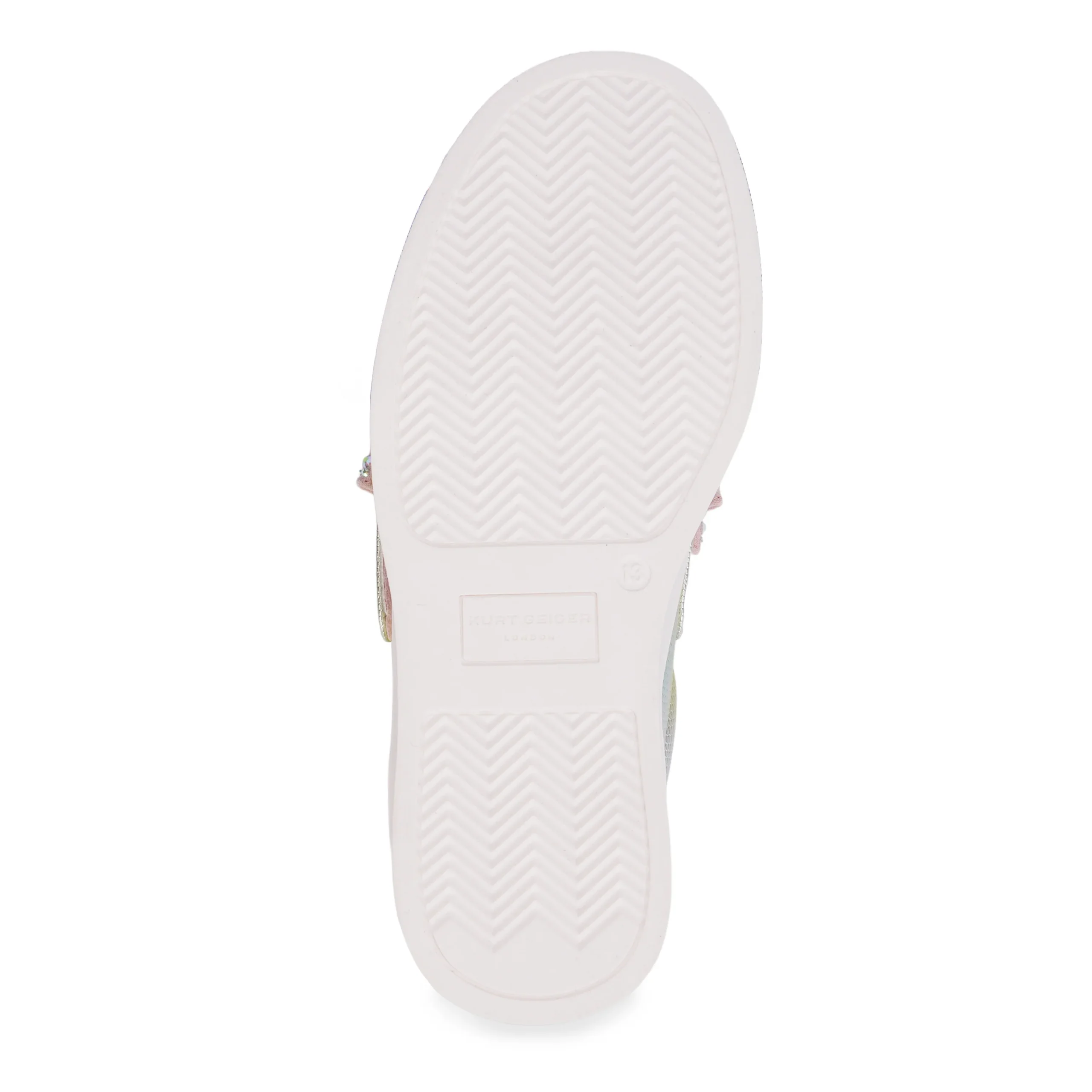Mini Laney Bow Sneaker - Big Kid Pink Iridescent - Image 6
