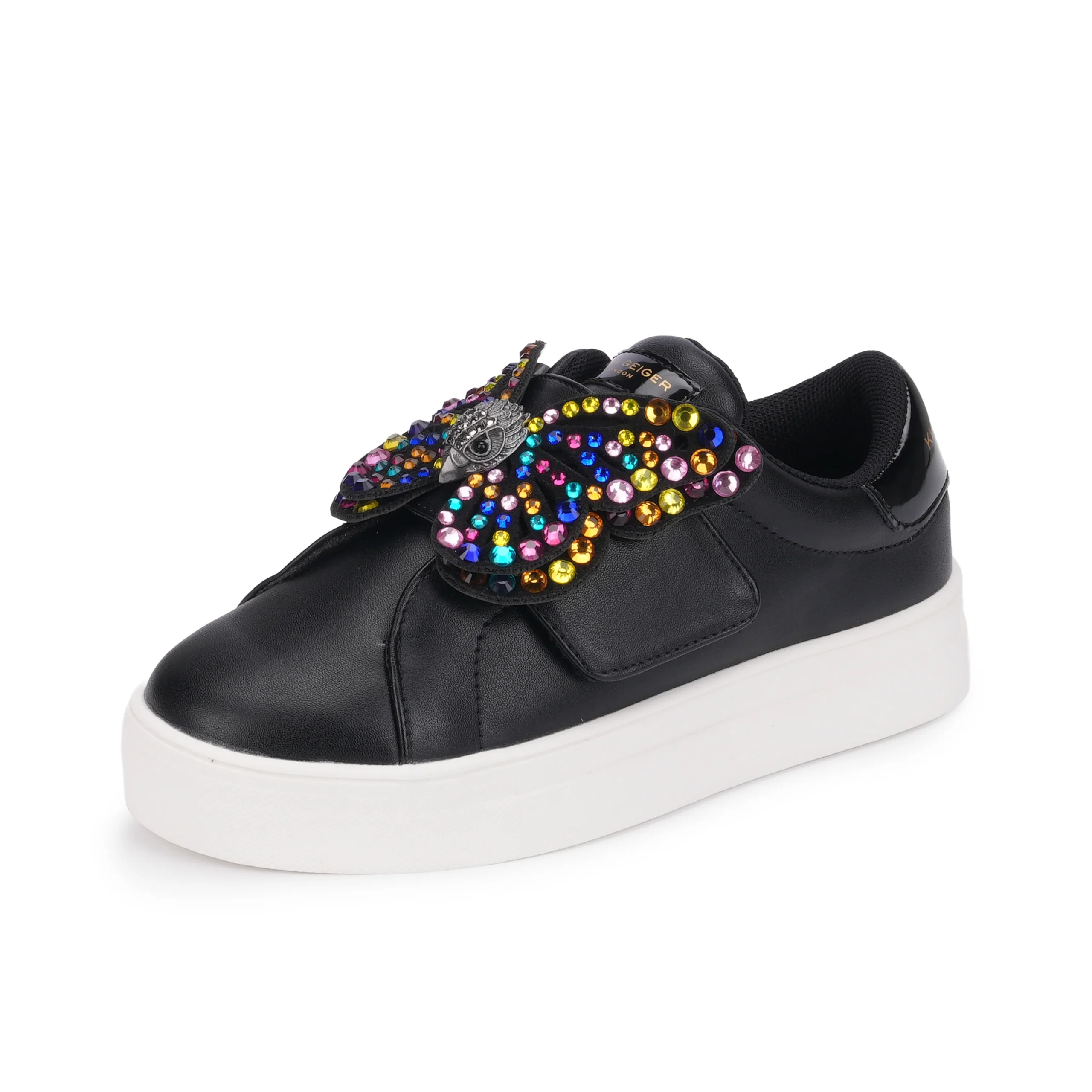 Mini Laney Butterfly Sneaker - Big Kid Black - Image 7