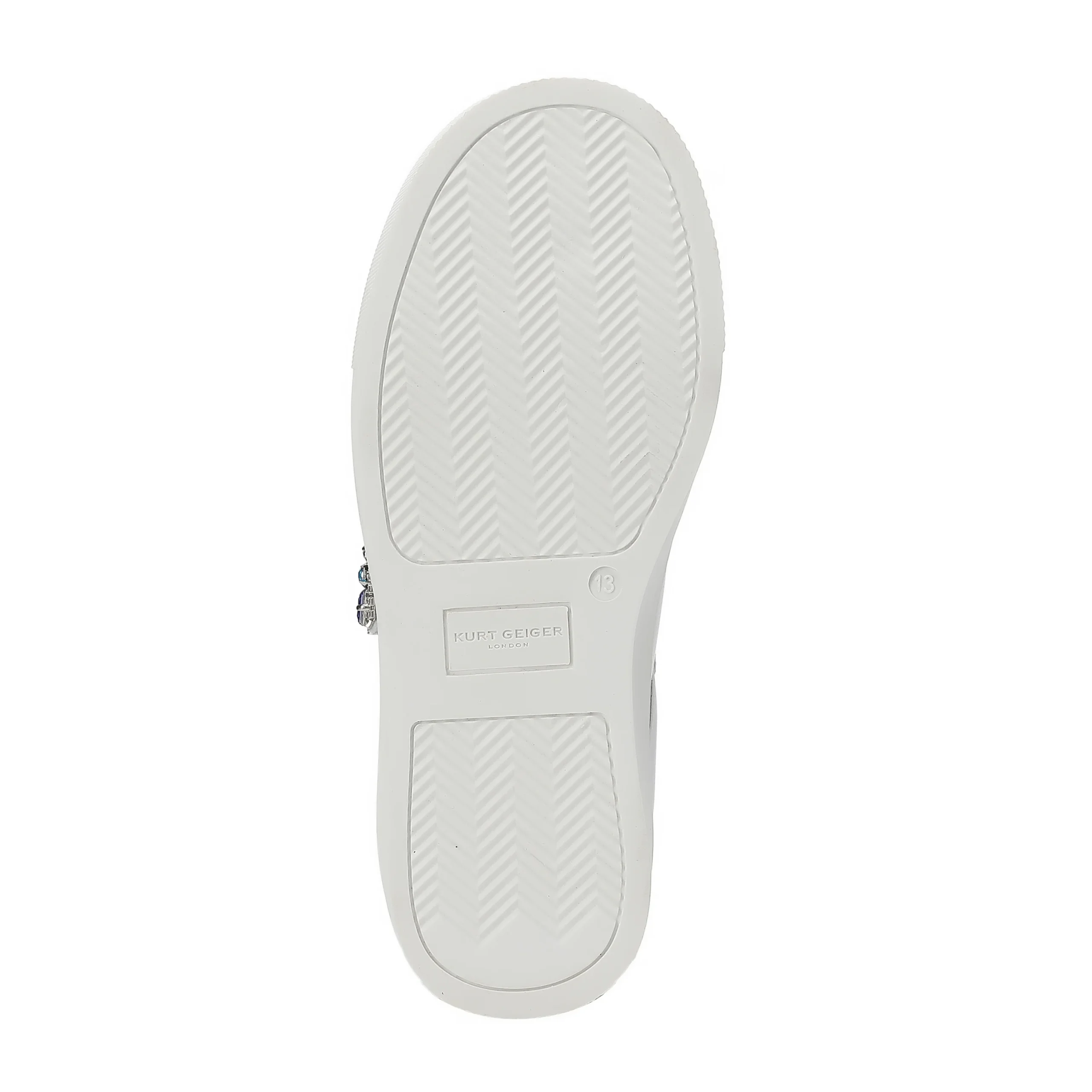 Mini Laney Love Heart Sneaker - Big Kid White - Image 6