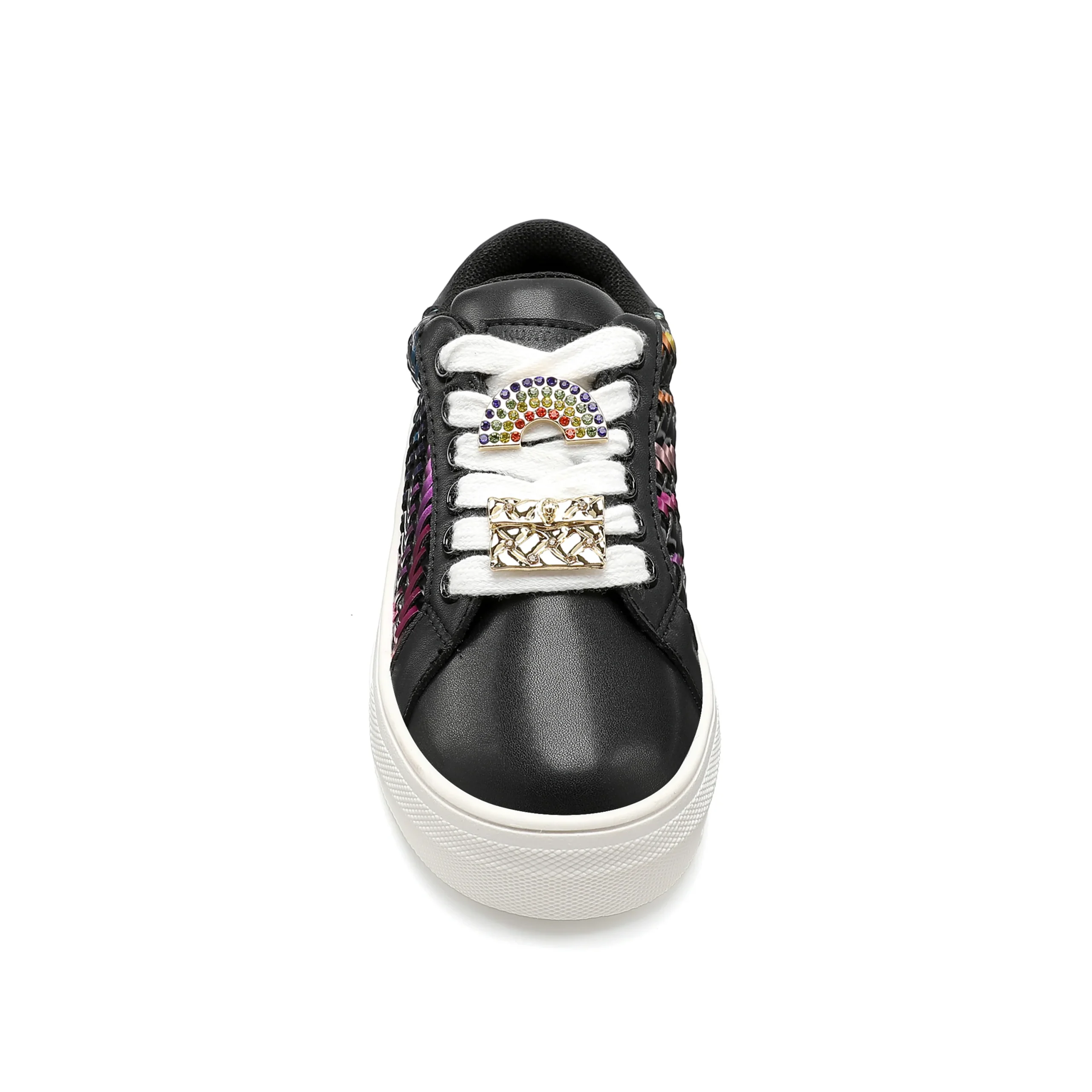 Mini Laney Weave Sneaker - Little Kid Black Multi - Image 4