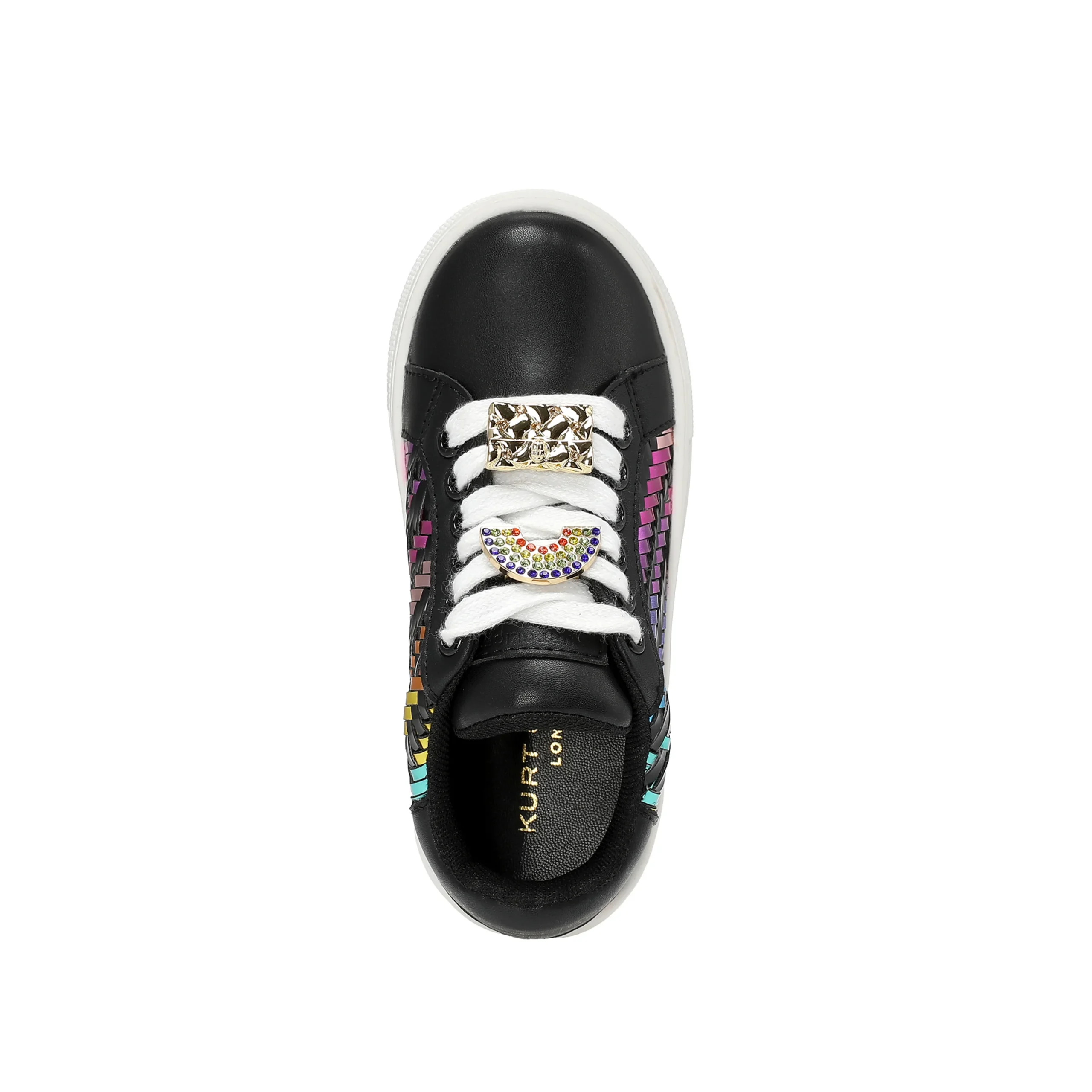 Mini Laney Weave Sneaker - Little Kid Black Multi - Image 5