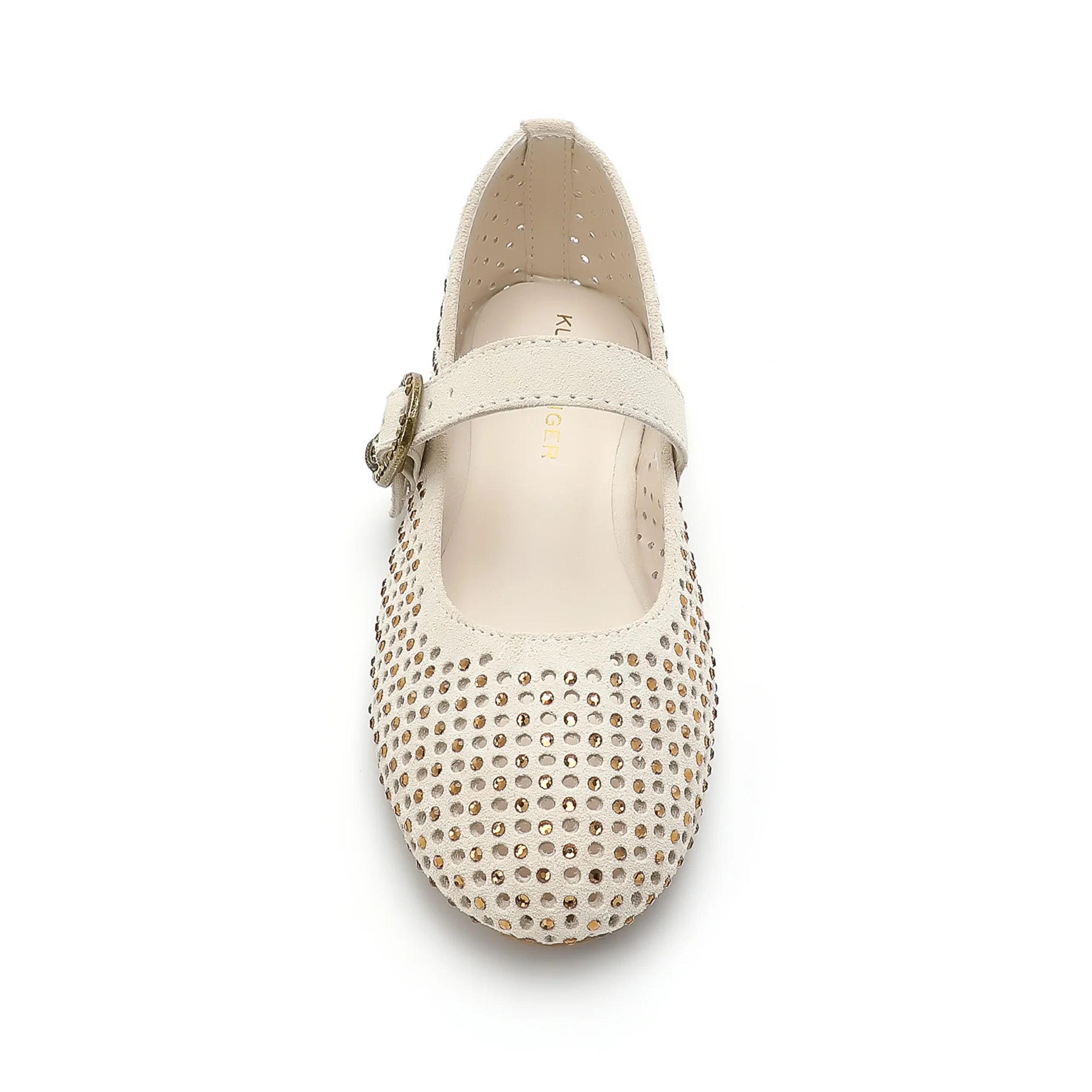 Mini Mayfair Ballet Flat - Big Kid Bone - Image 4