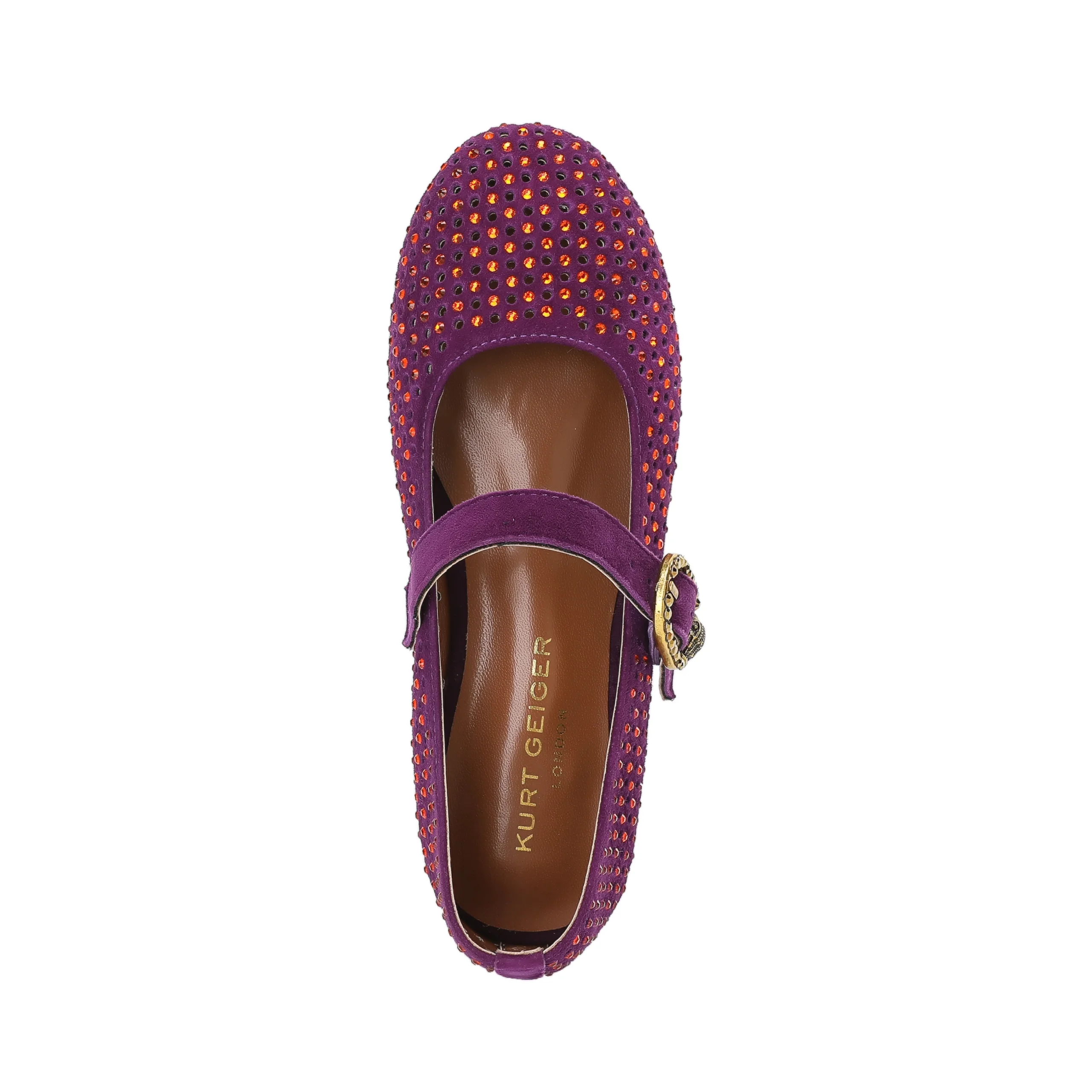 Mini Mayfair Ballet Flat - Big Kid Deep Purple - Image 4