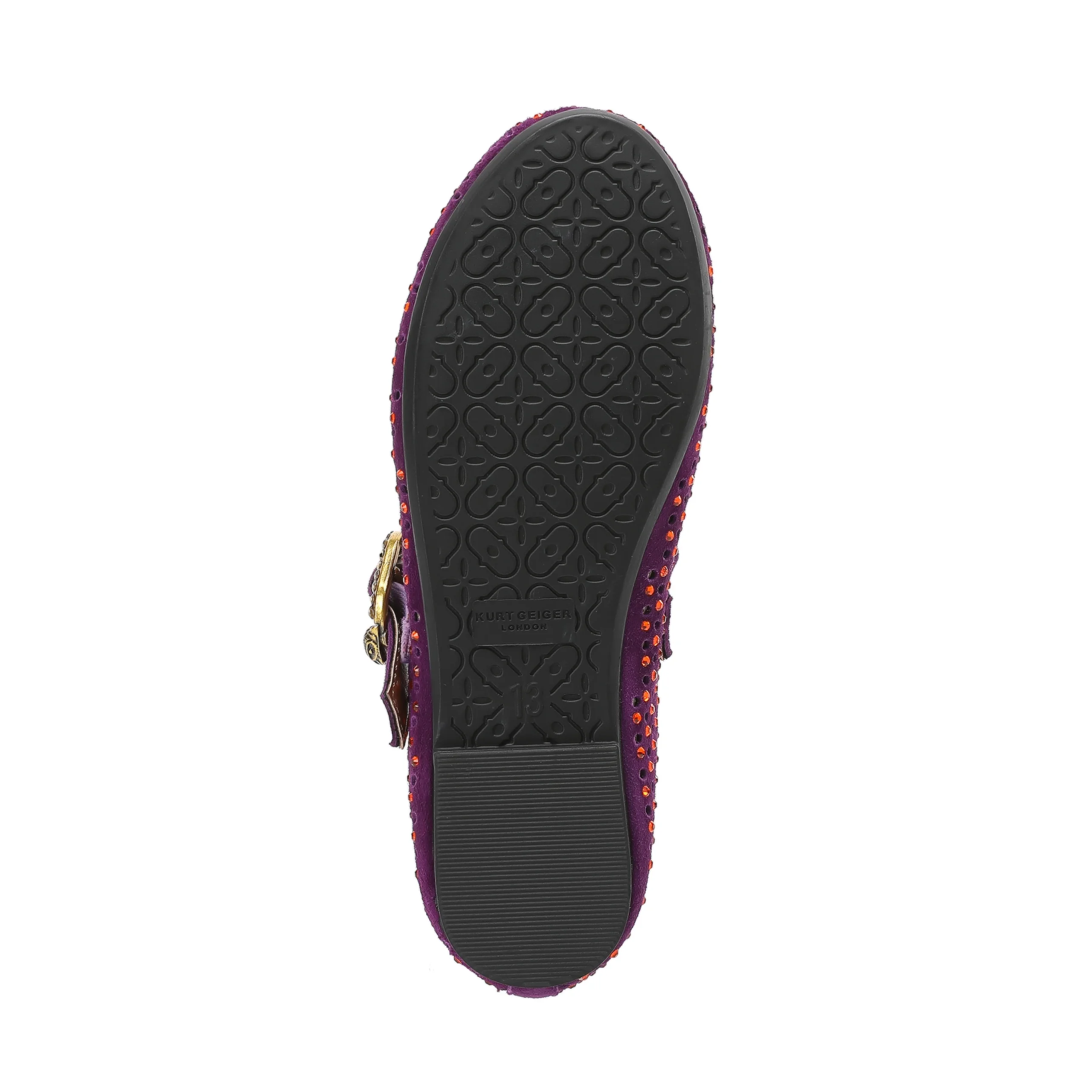 Mini Mayfair Ballet Flat - Big Kid Deep Purple - Image 5
