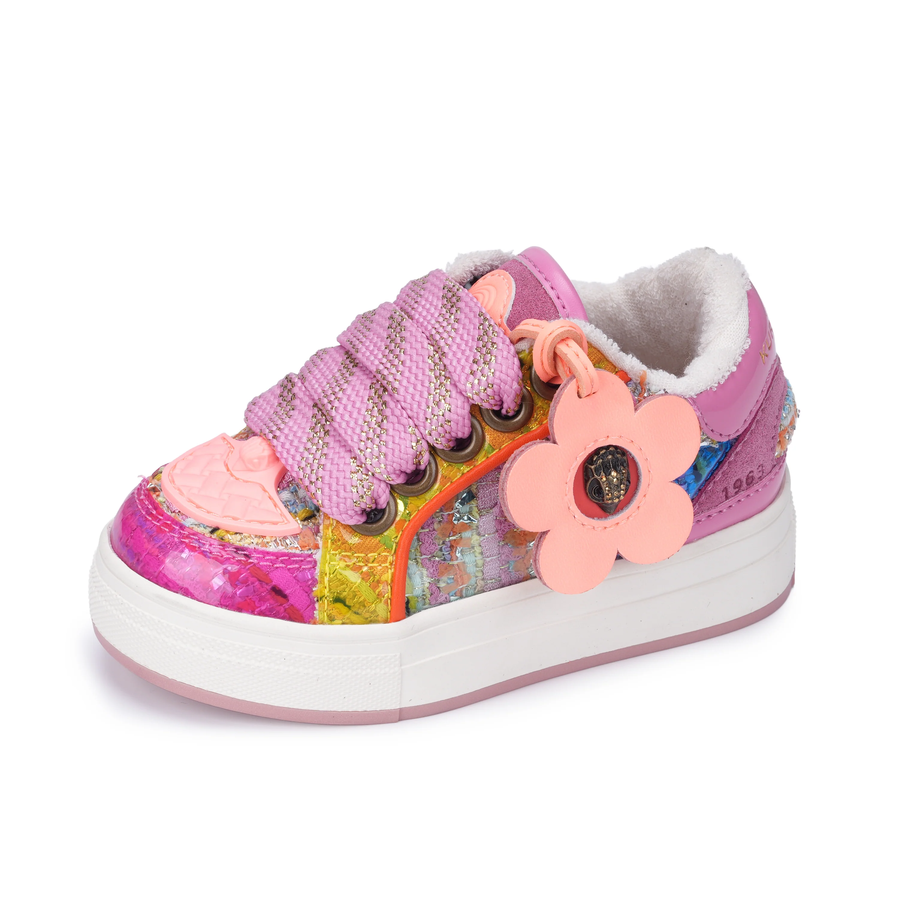 Mini Southbank Tag Sneaker - Little Kid Pink Multi - Image 7