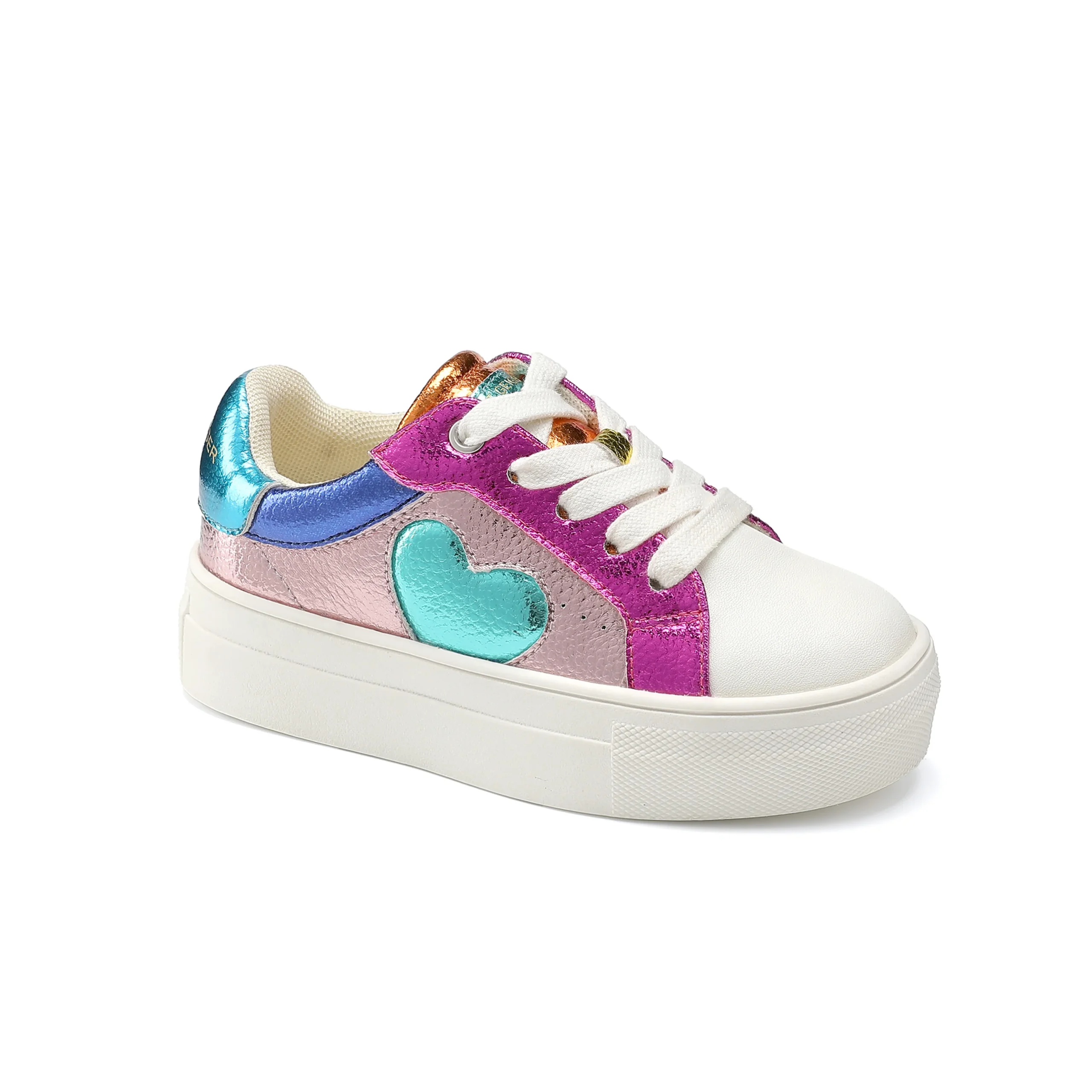 Mini Luckson Heart Sneaker - Little Kid Multi - Image 2
