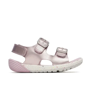 Bare Steps??? Sandal - Little Kid Lilac/Metallic