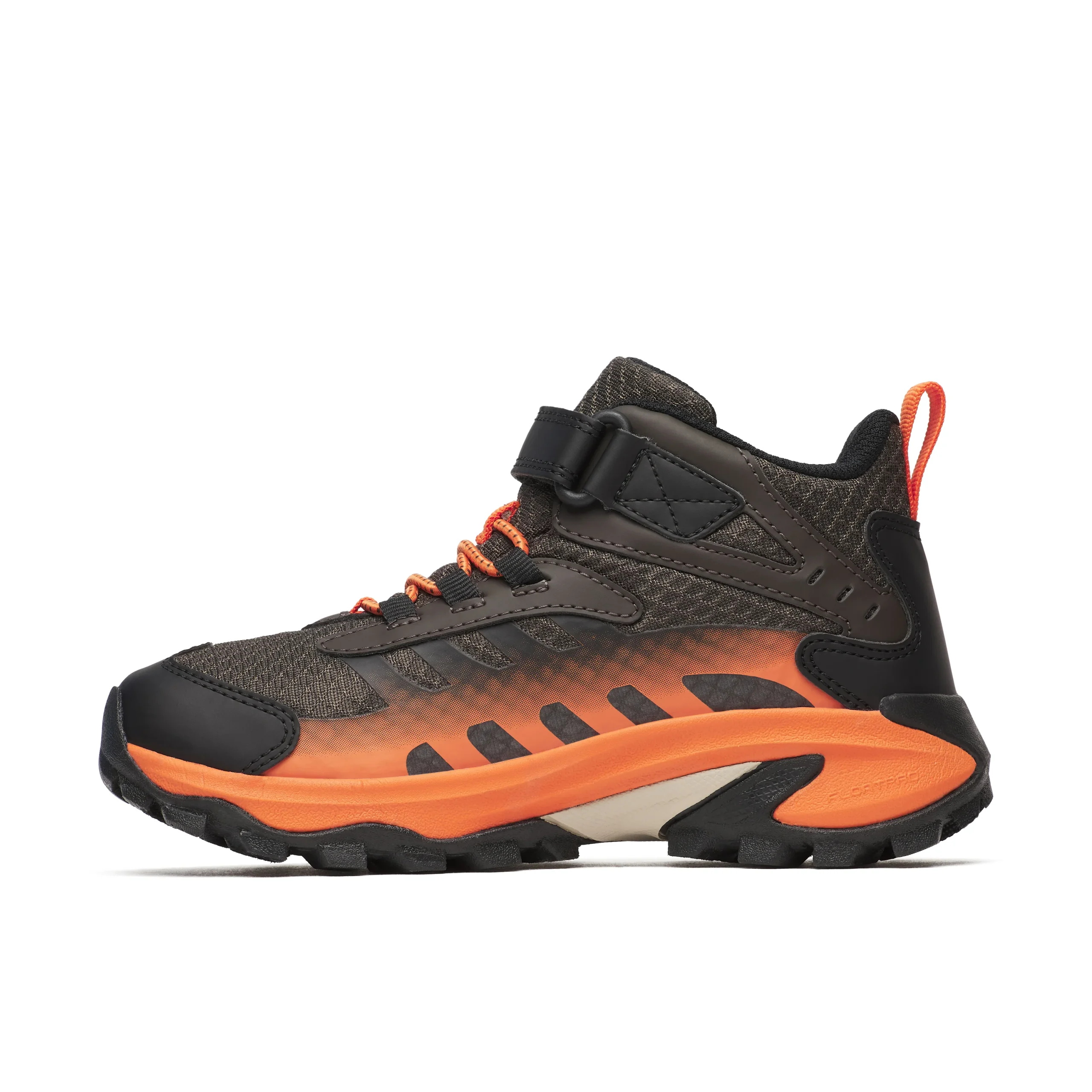 Moab Speed 2 Mid A/C Waterproof Hiker - Big Kid Gunsmoke/Orange - Image 6