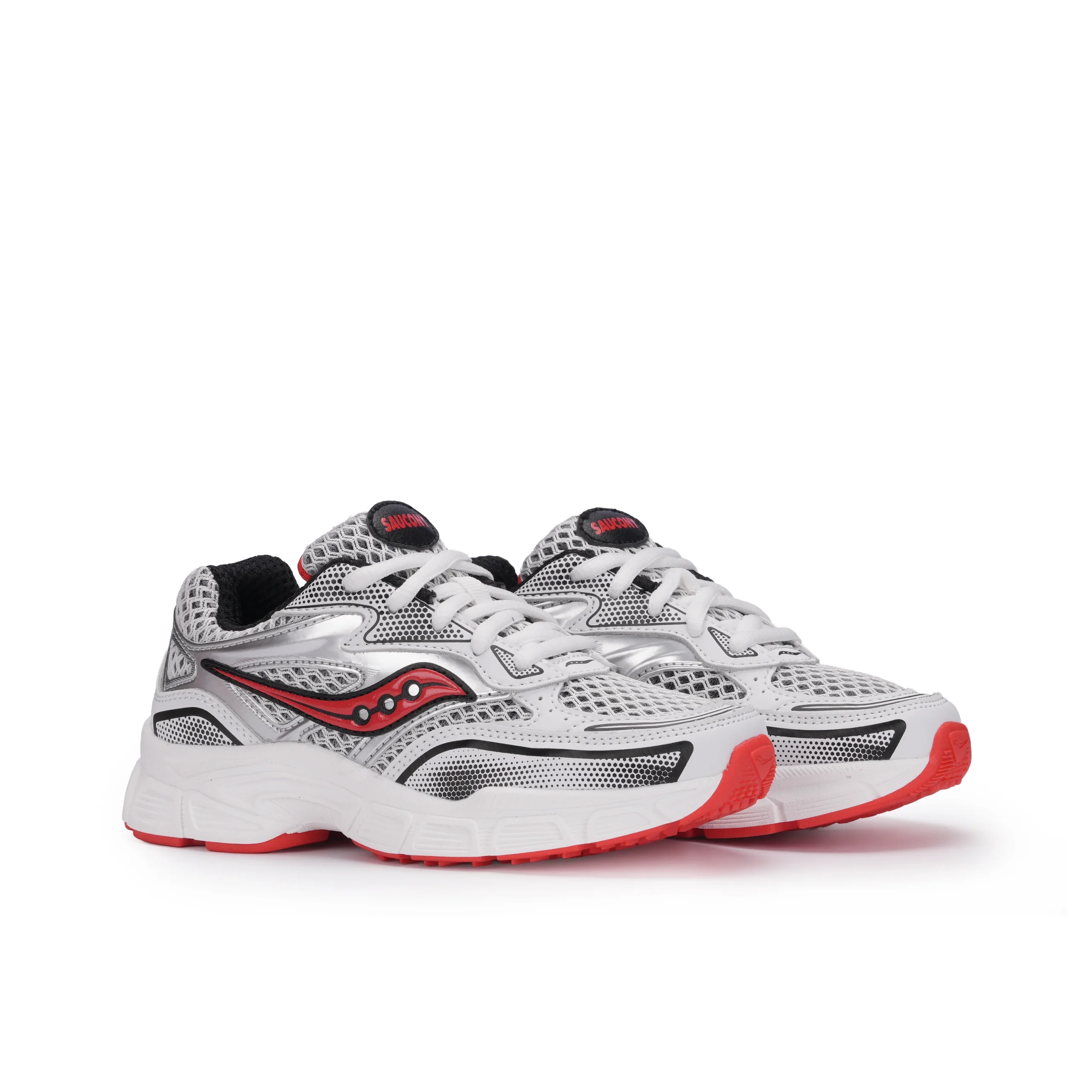 Turbo XT Sneaker - Big Kid White Red - Image 2