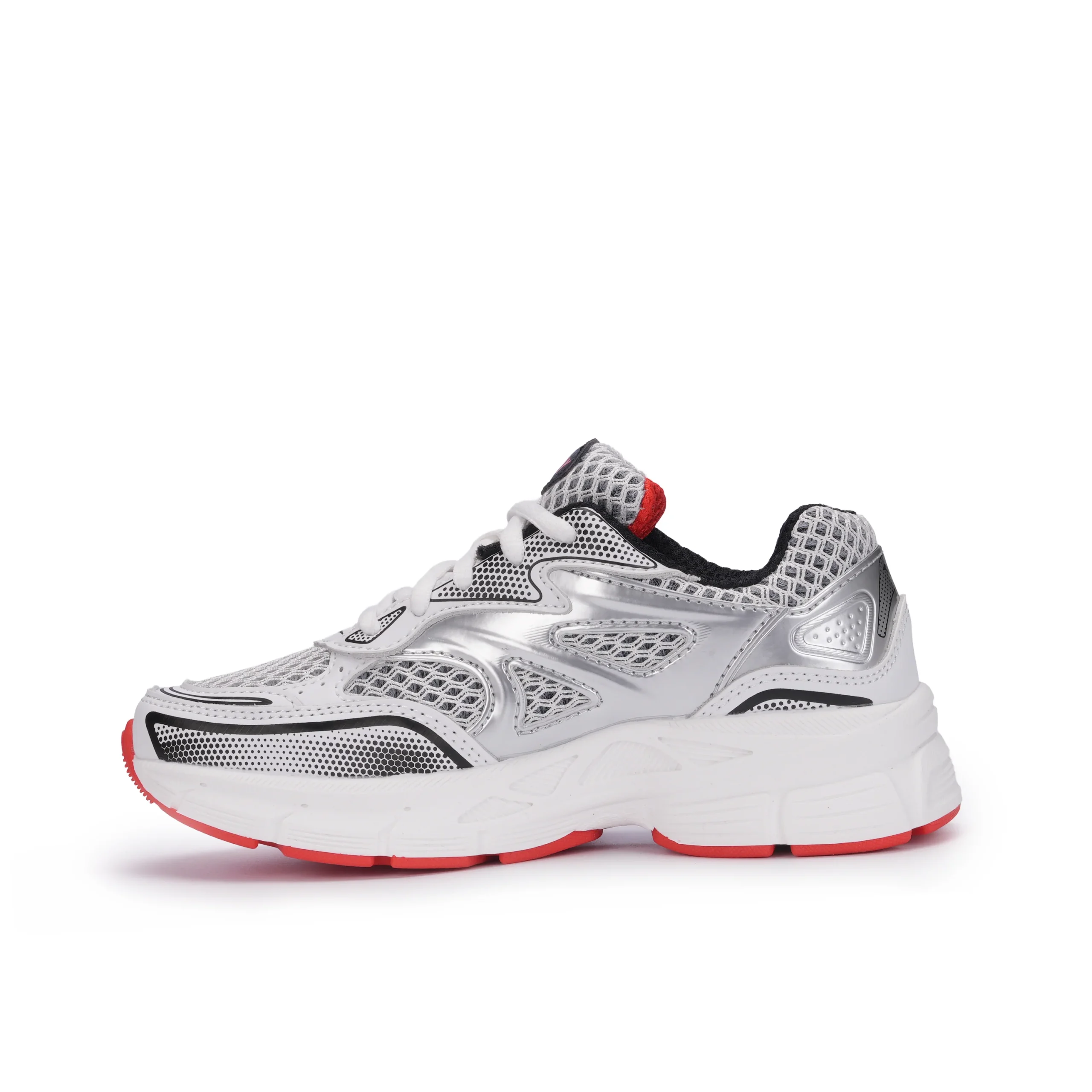 Turbo XT Sneaker - Big Kid White Red - Image 3