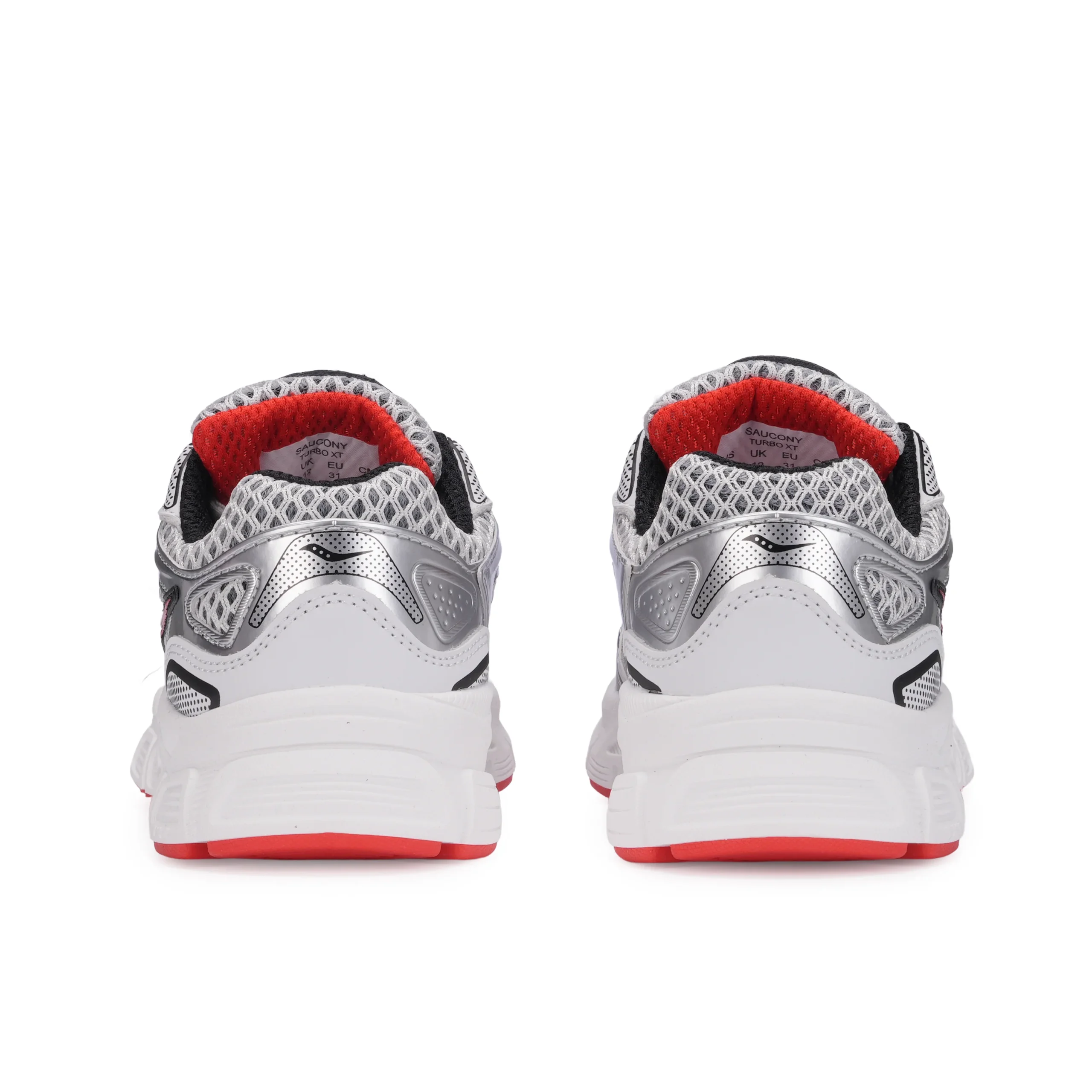 Turbo XT Sneaker - Big Kid White Red - Image 4
