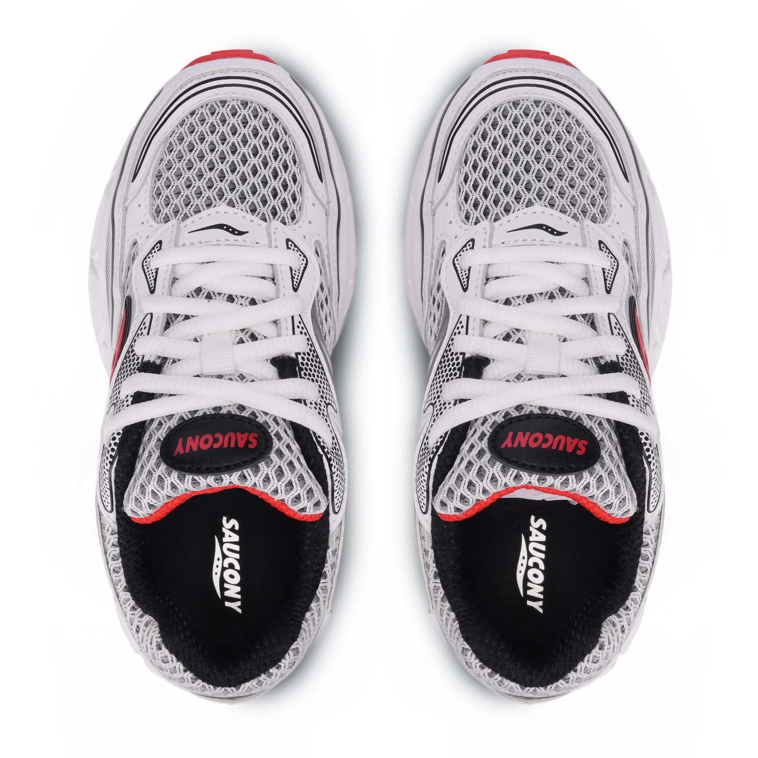 Turbo XT Sneaker - Big Kid White Red - Image 6