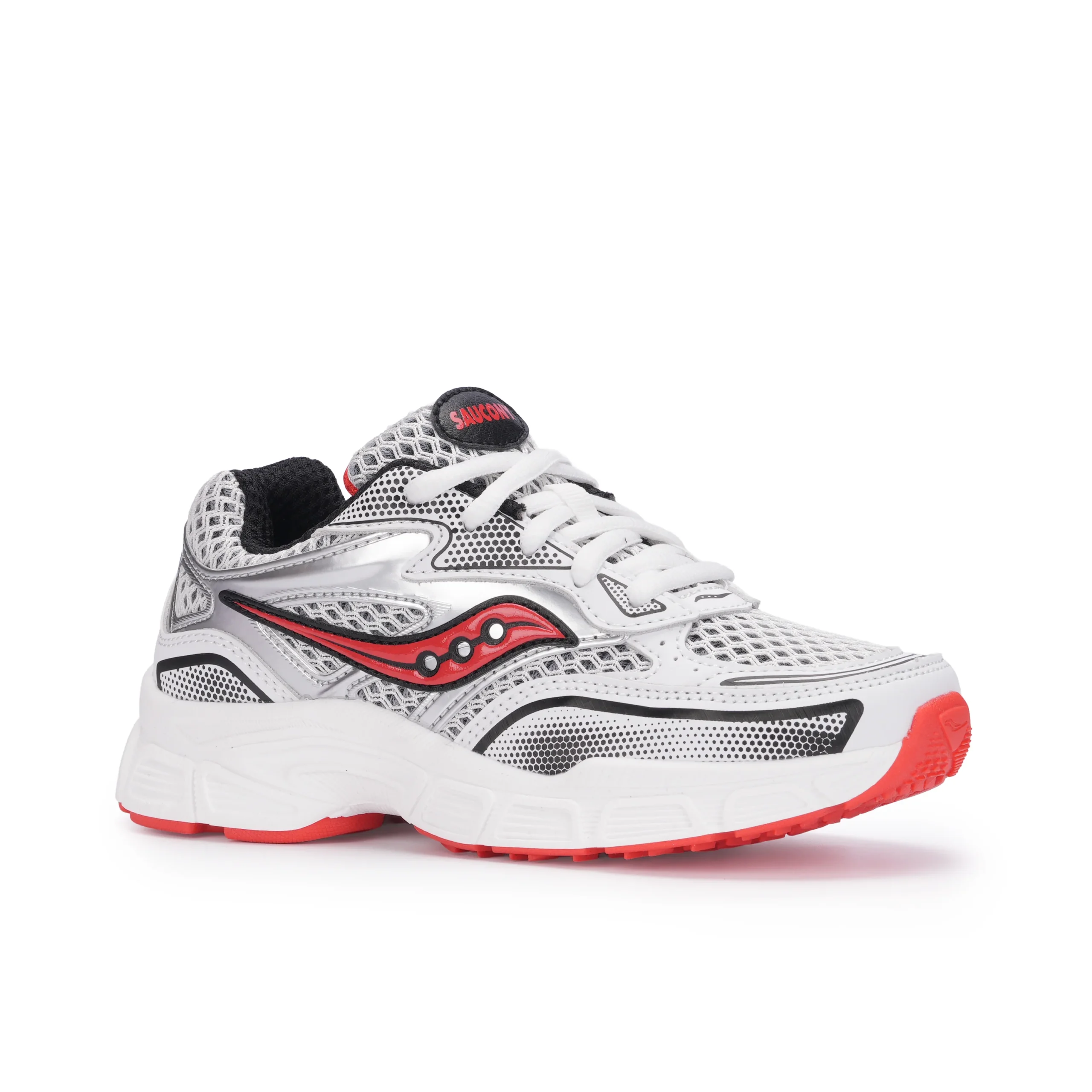 Turbo XT Sneaker - Big Kid White Red - Image 7