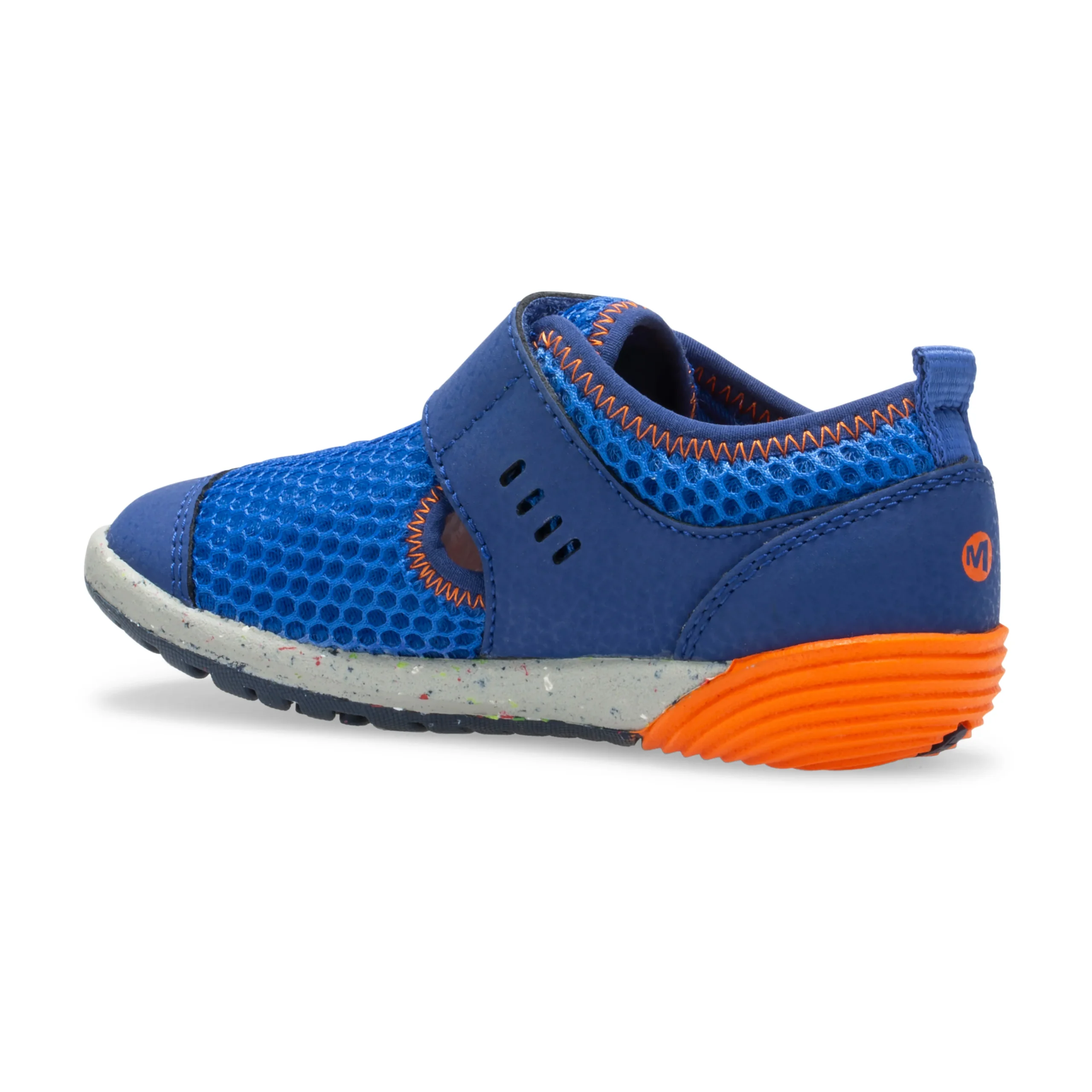 Bare Steps? H20 Sneaker - Little Kid Blue/Orange - Image 3