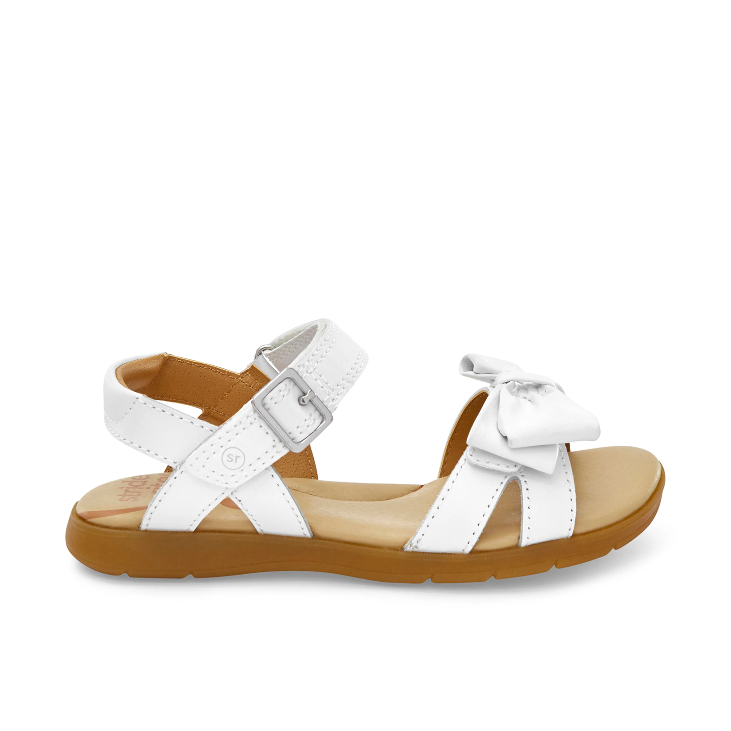 Cesia Sandal - Big Kid White