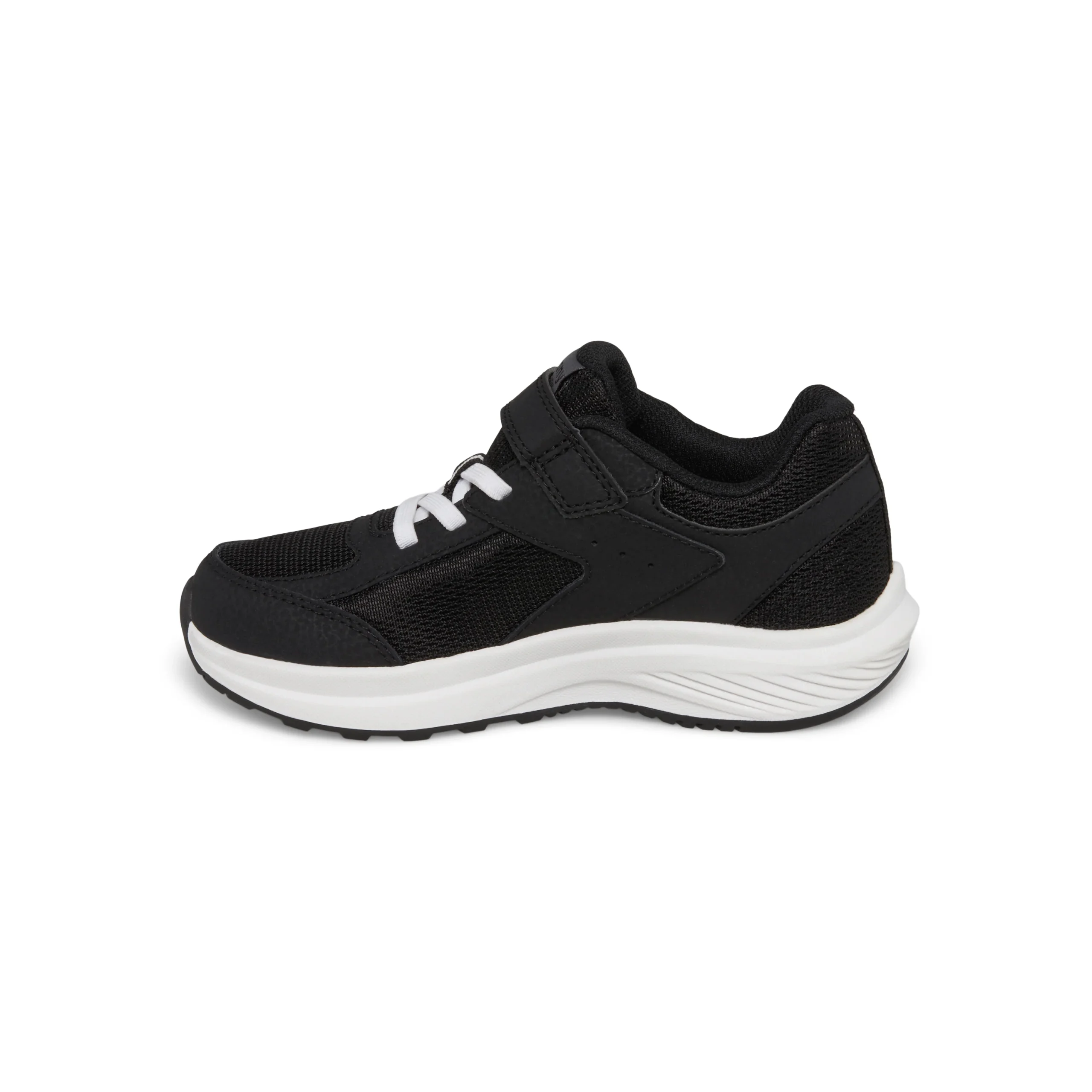 Cohesion Kdz A/C Sneaker - Big Kid Black/White - Image 4