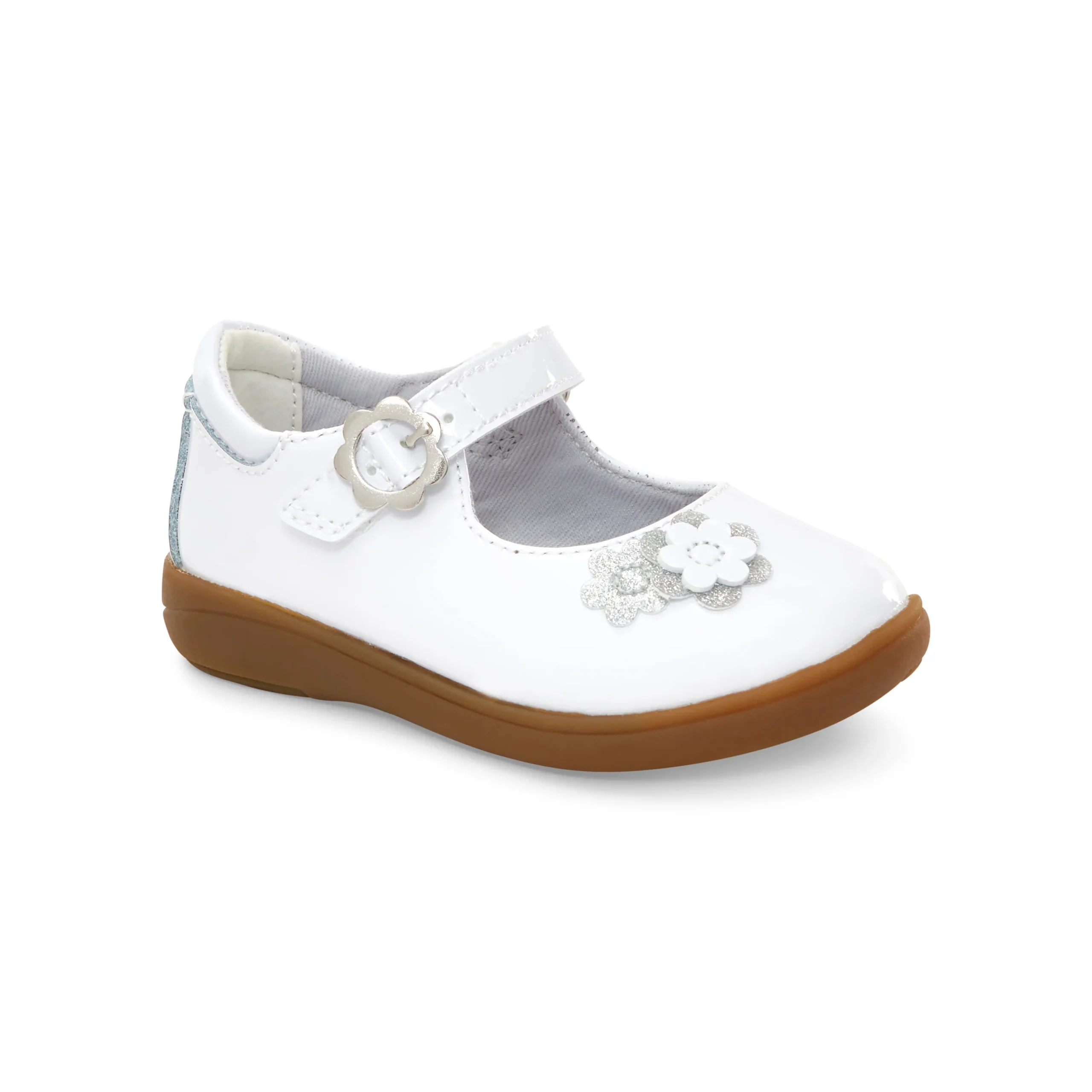 Holly Mary Jane - Little Kid White Patent - Image 2