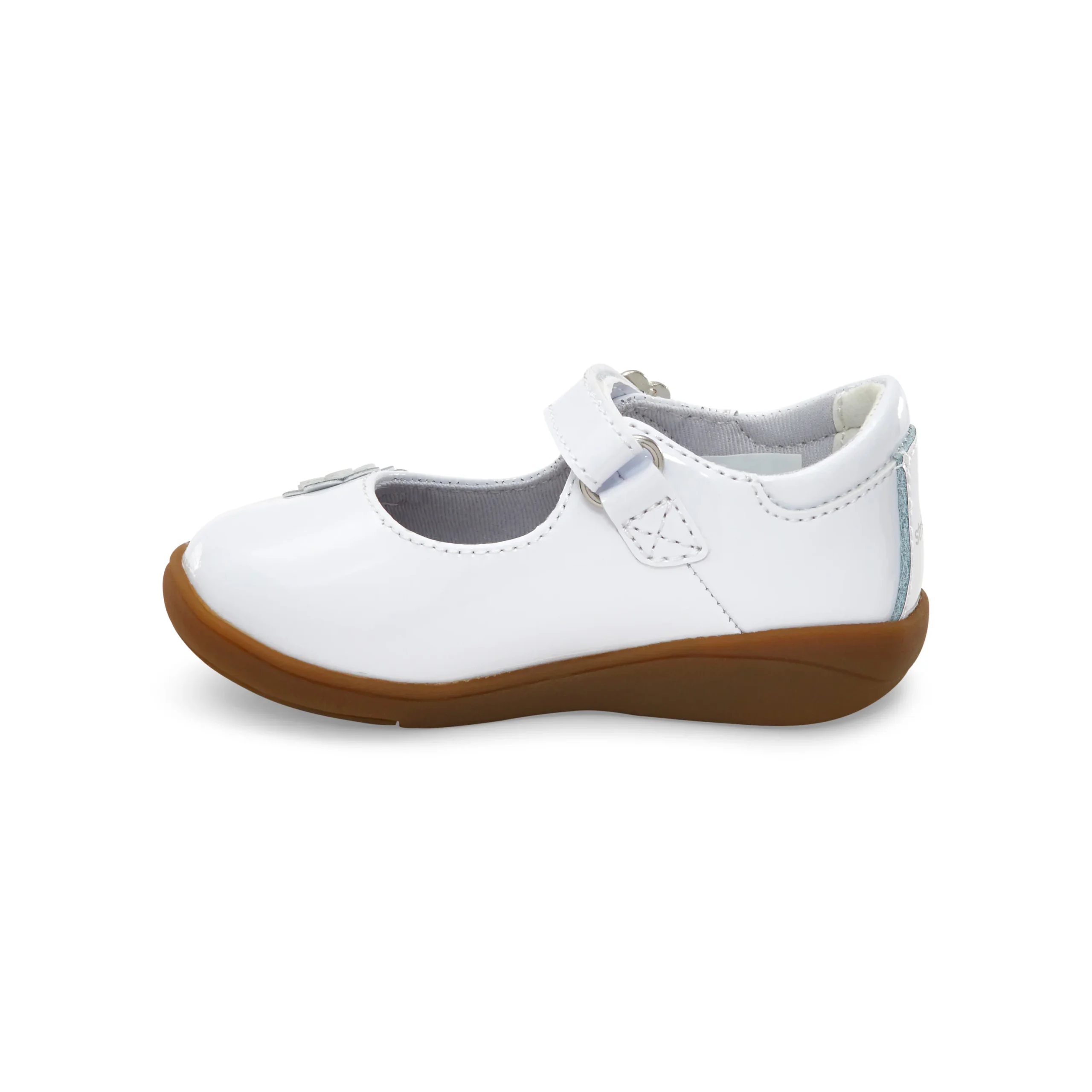 Holly Mary Jane - Little Kid White Patent - Image 4