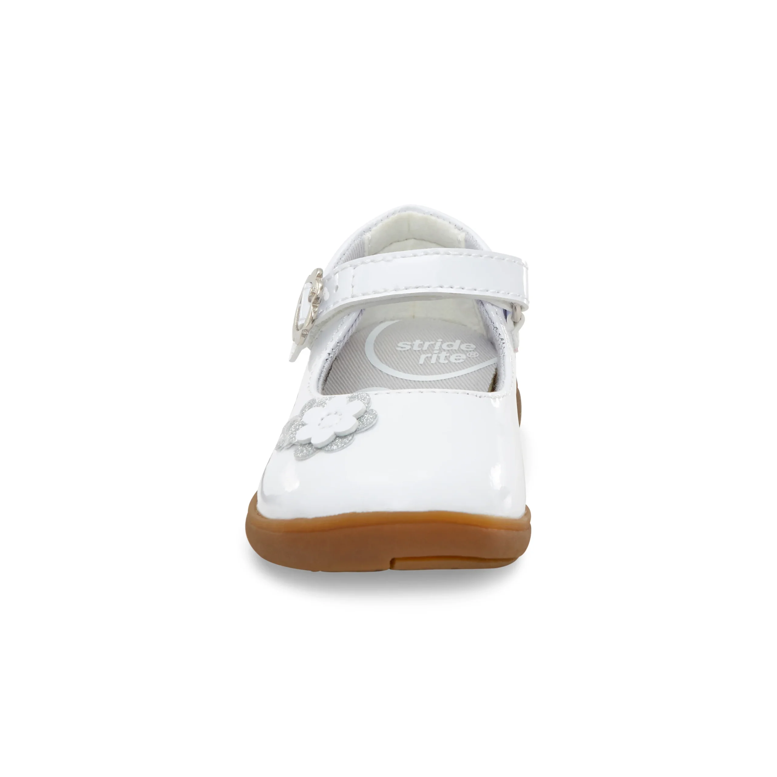 Holly Mary Jane - Little Kid White Patent - Image 5