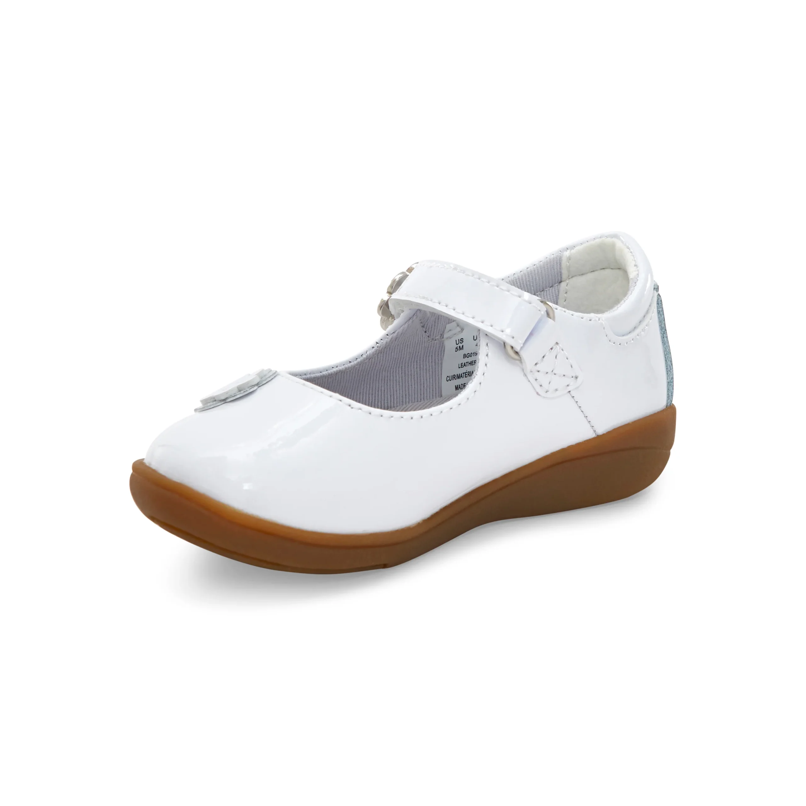 Holly Mary Jane - Little Kid White Patent - Image 8