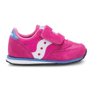 Jazz Hook & Loop Sneaker - Big Kid Magenta