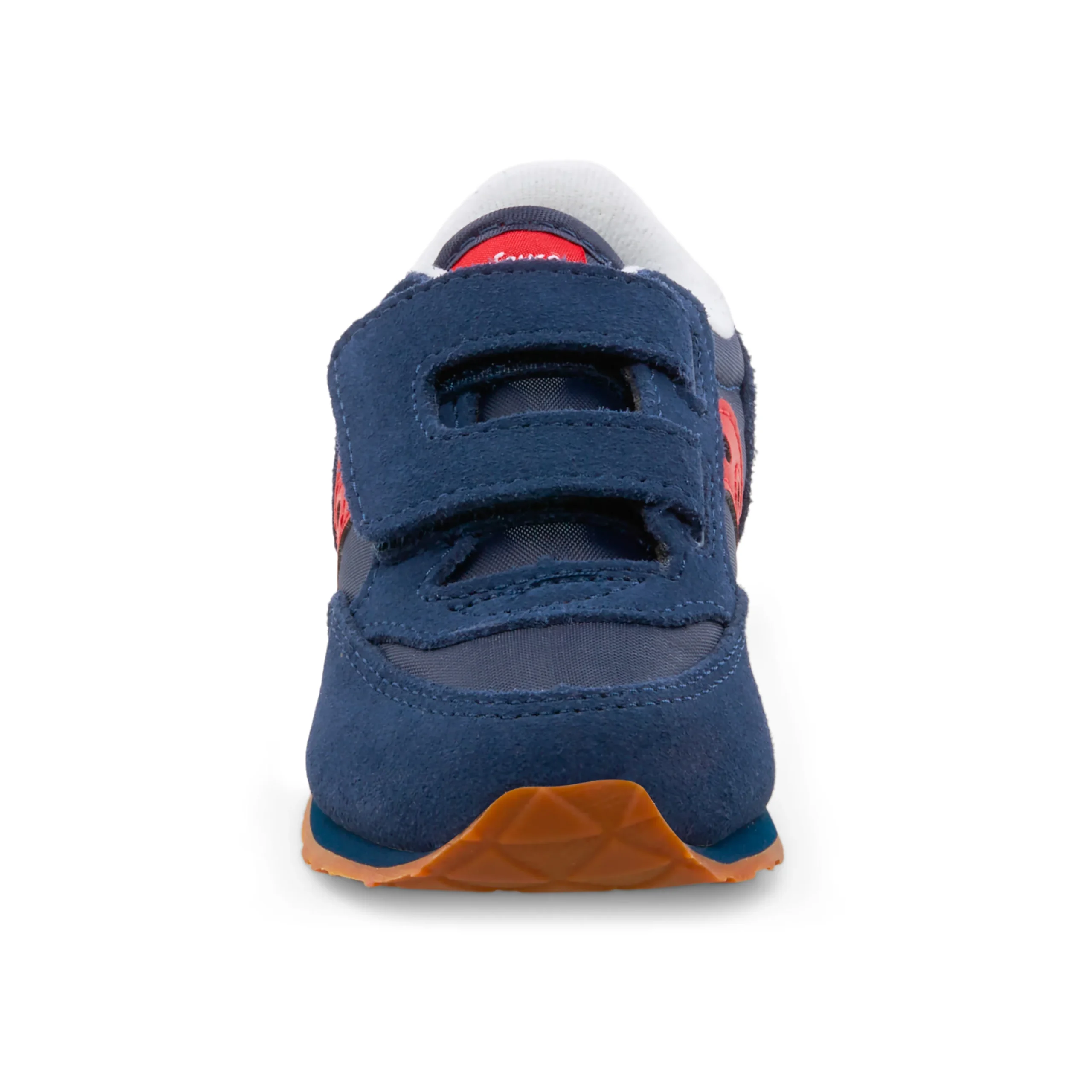 Jazz Hook & Loop Sneaker - Little Kid Navy/Red - Image 4