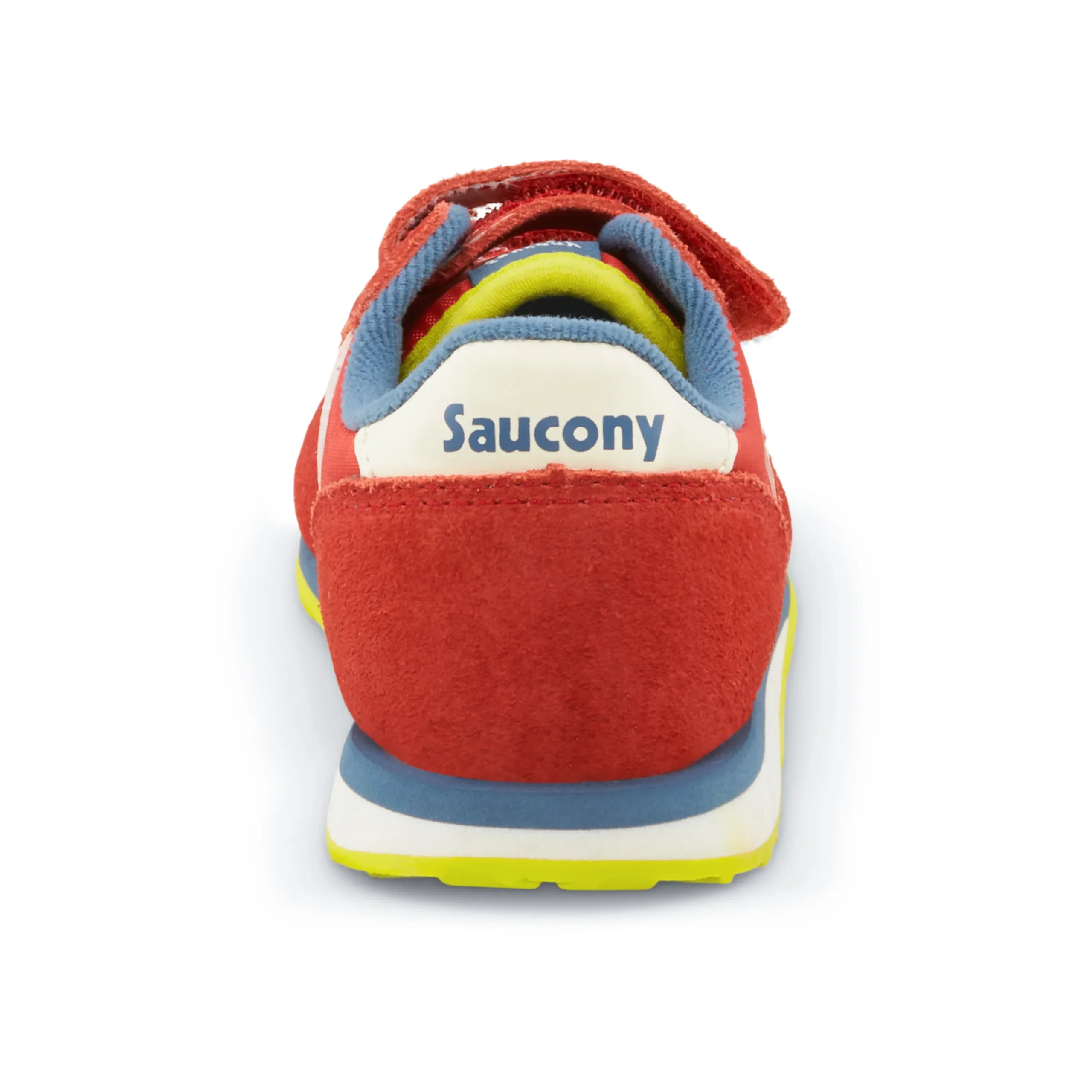 Jazz Hook & Loop Sneaker - Little Kid Red/Blue/Lime - Image 3