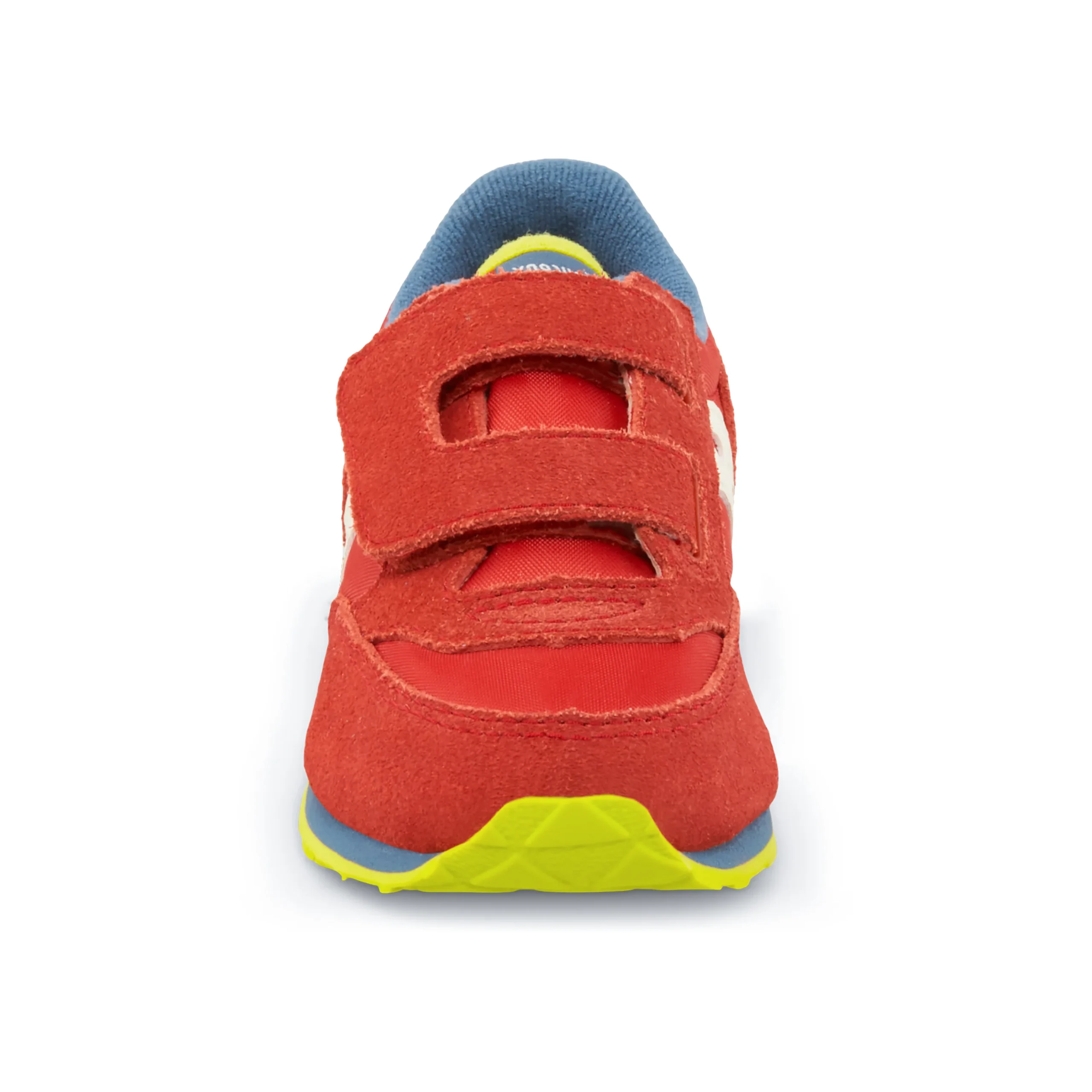 Jazz Hook & Loop Sneaker - Little Kid Red/Blue/Lime - Image 4