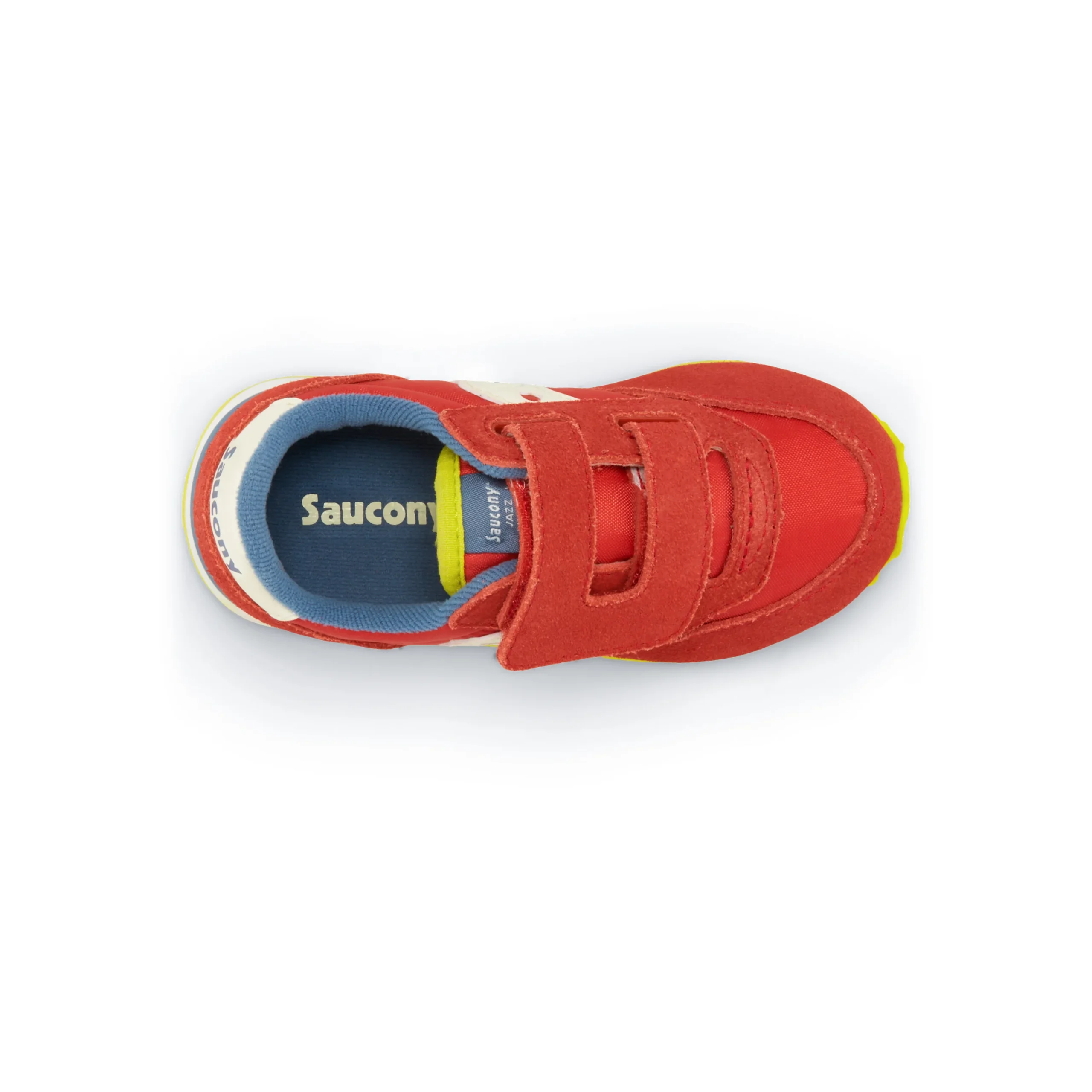 Jazz Hook & Loop Sneaker - Little Kid Red/Blue/Lime - Image 6