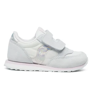 Jazz Hook & Loop Sneaker - Little Kid White/Blue