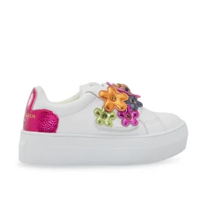 Mini Flower Petal Sneaker - Little Kid White/Multi