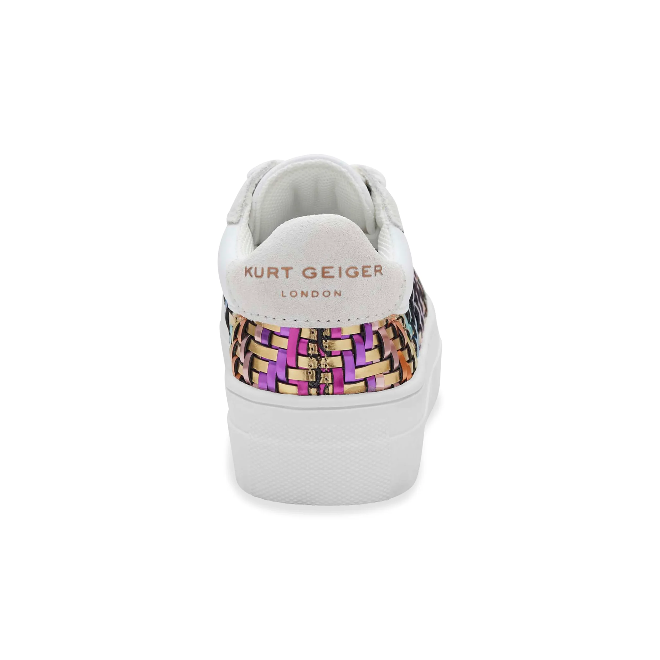 Mini Kensington Sneaker - Big Kid White Gold - Image 5