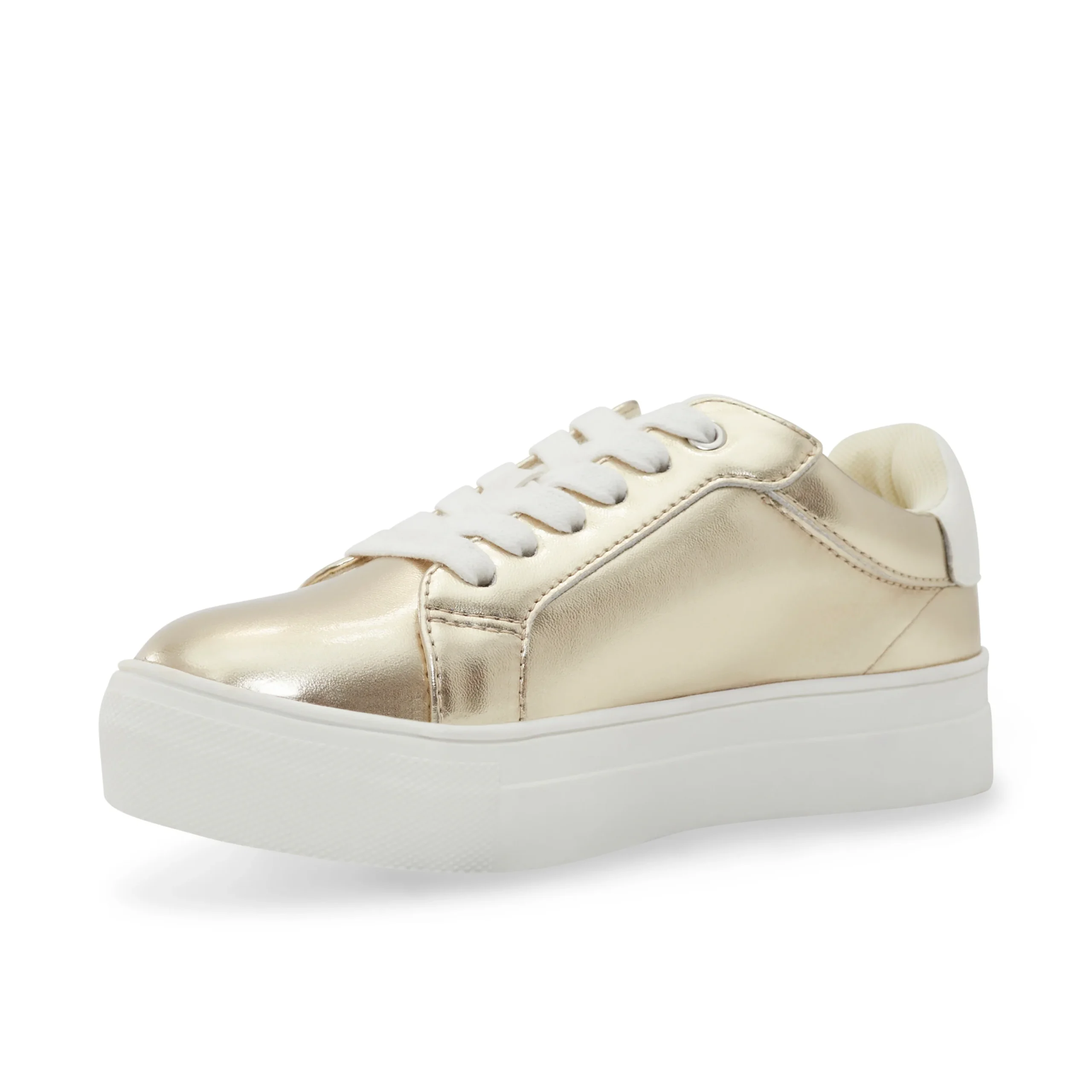 Mini Luckson Heart Sneaker - Big Kid Gold - Image 7