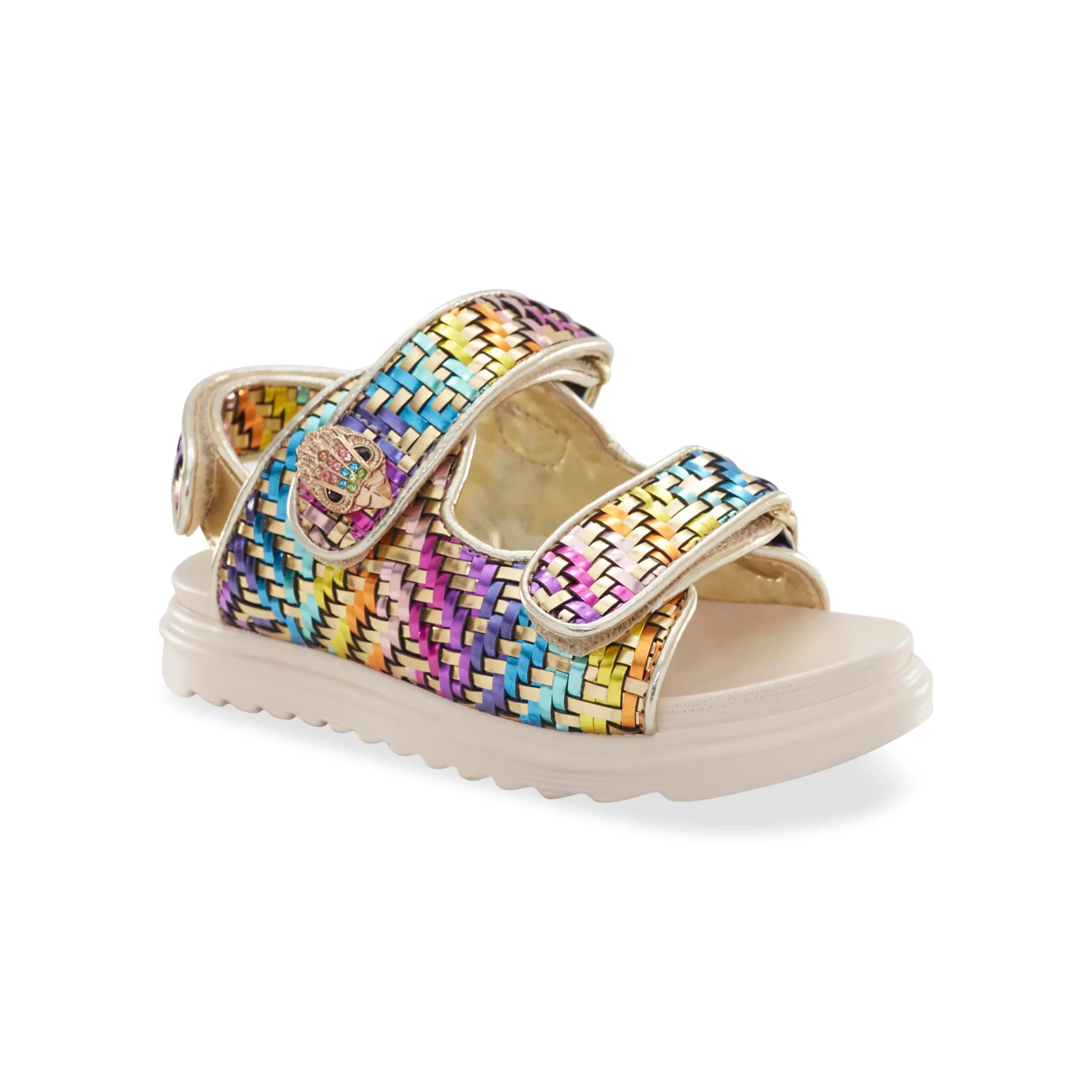Mini Orson Sandal - Big Kid Gold Multi - Image 2