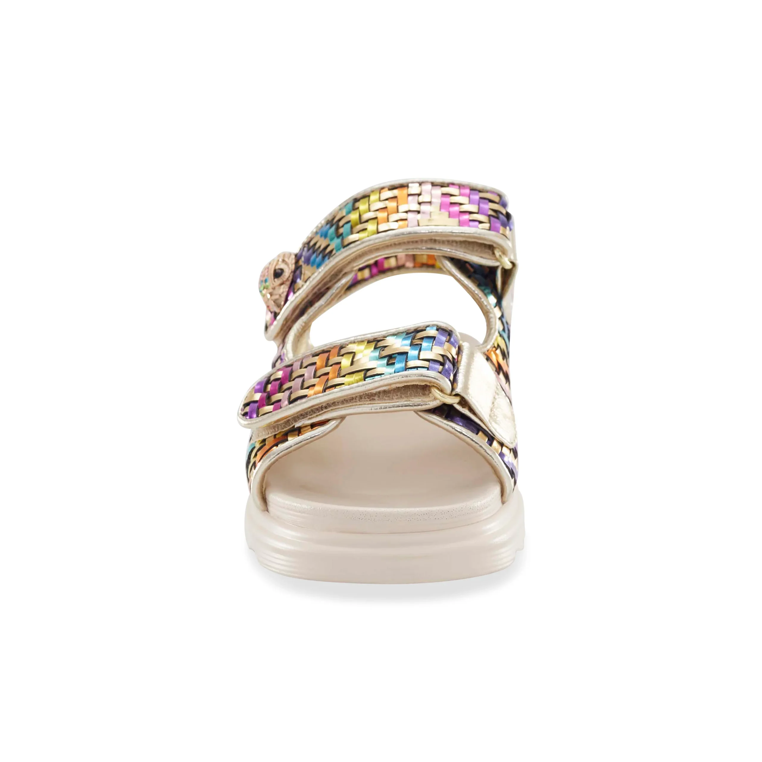 Mini Orson Sandal - Big Kid Gold Multi - Image 3