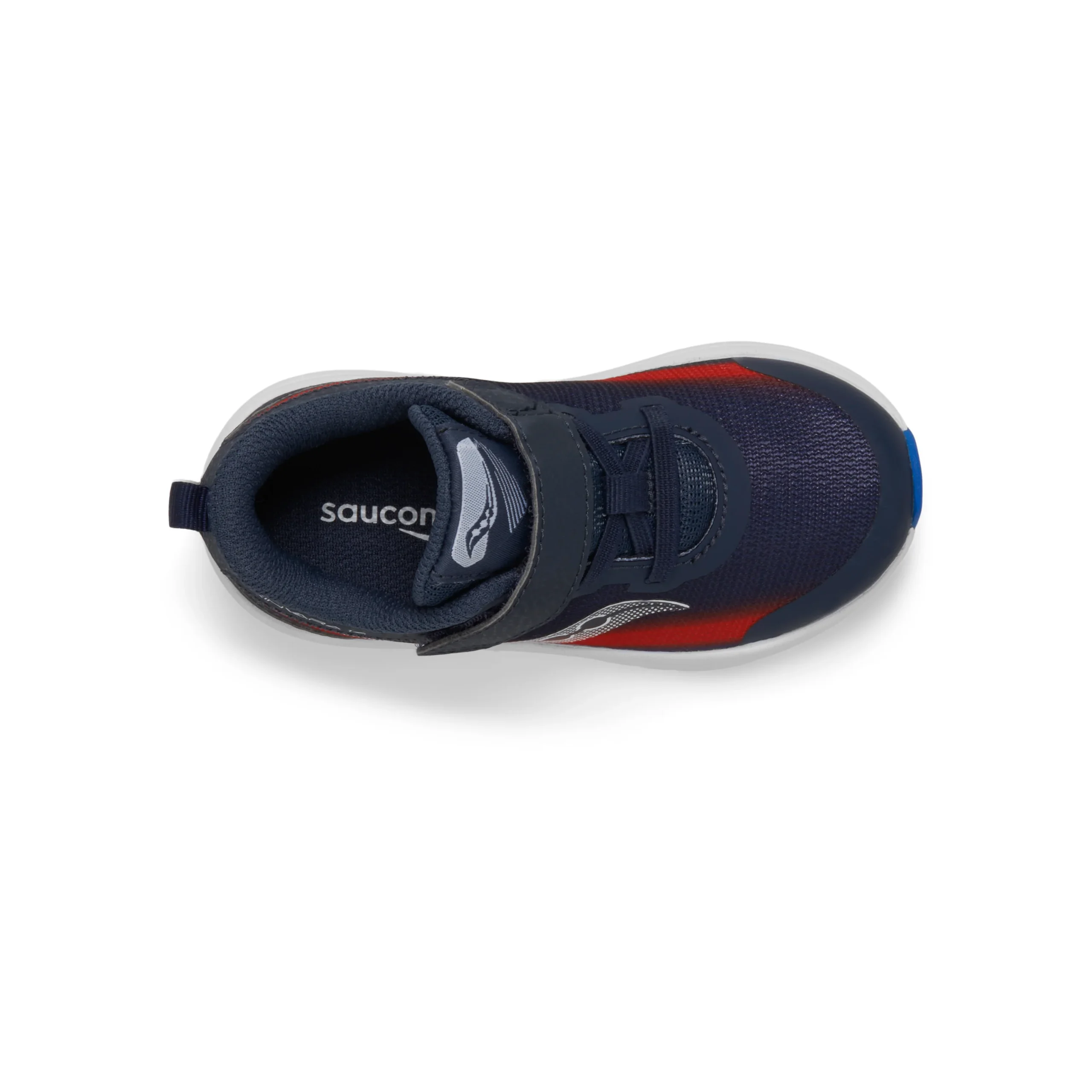 Kinvara 14 A/C Jr. Sneaker - Little Kid Navy/Red - Image 6