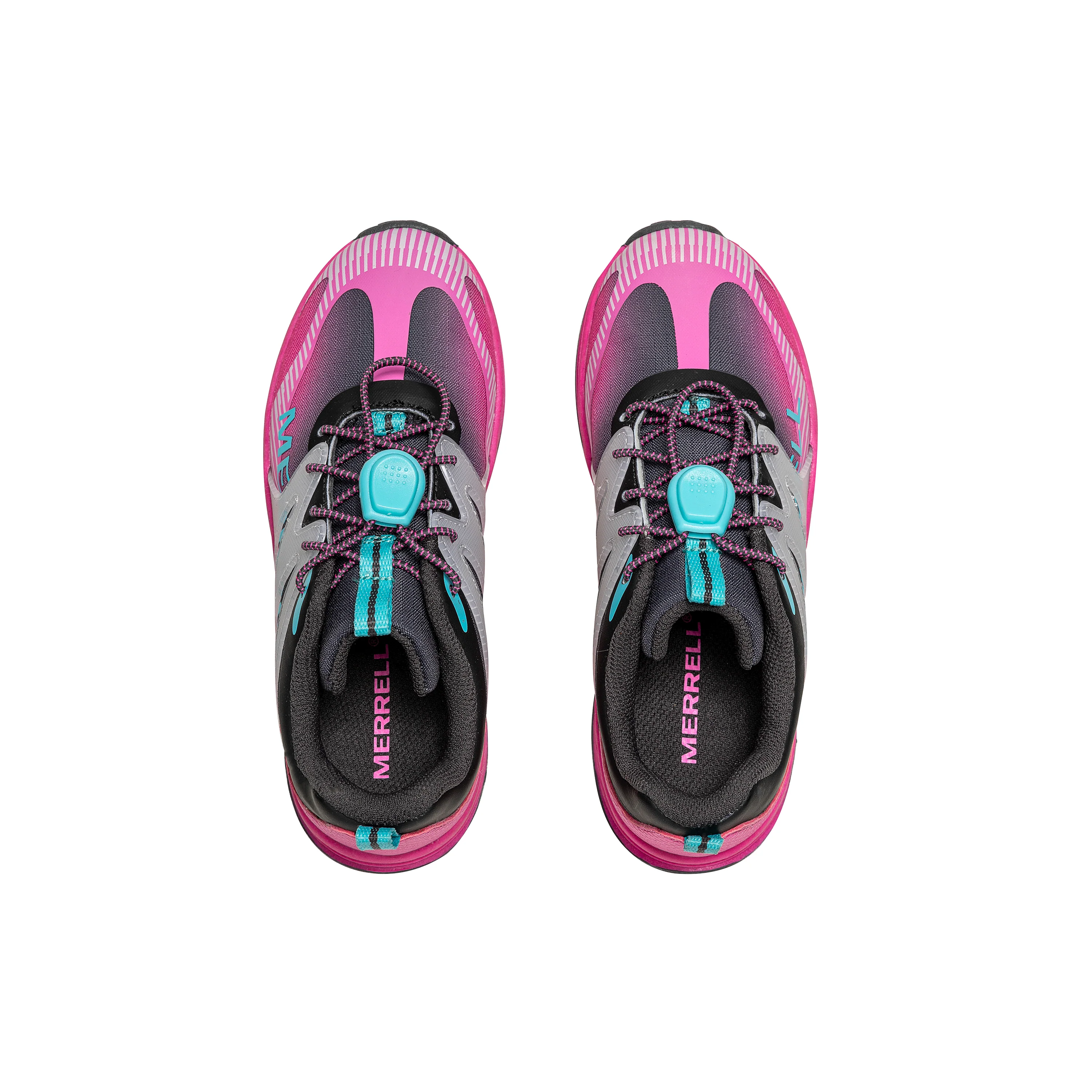 Agility Peak KDZ Sneaker - Big Kid Charcoal/Pink - Image 5