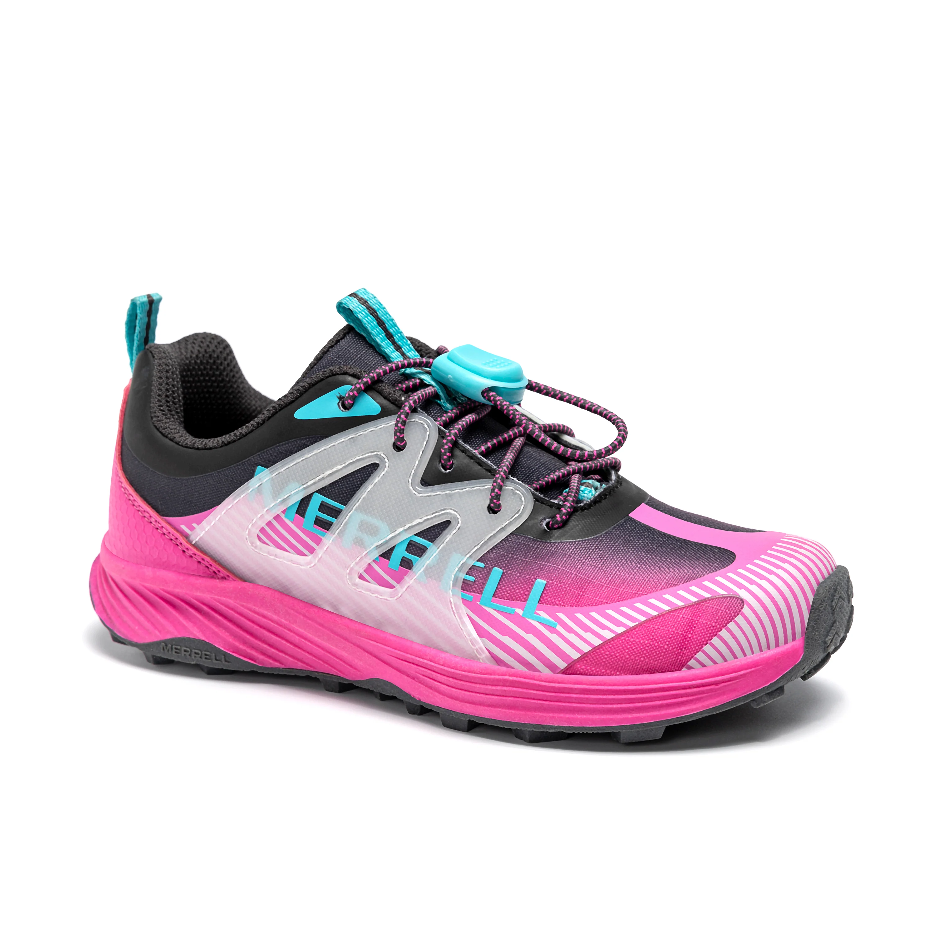 Agility Peak KDZ Sneaker - Big Kid Charcoal/Pink - Image 7