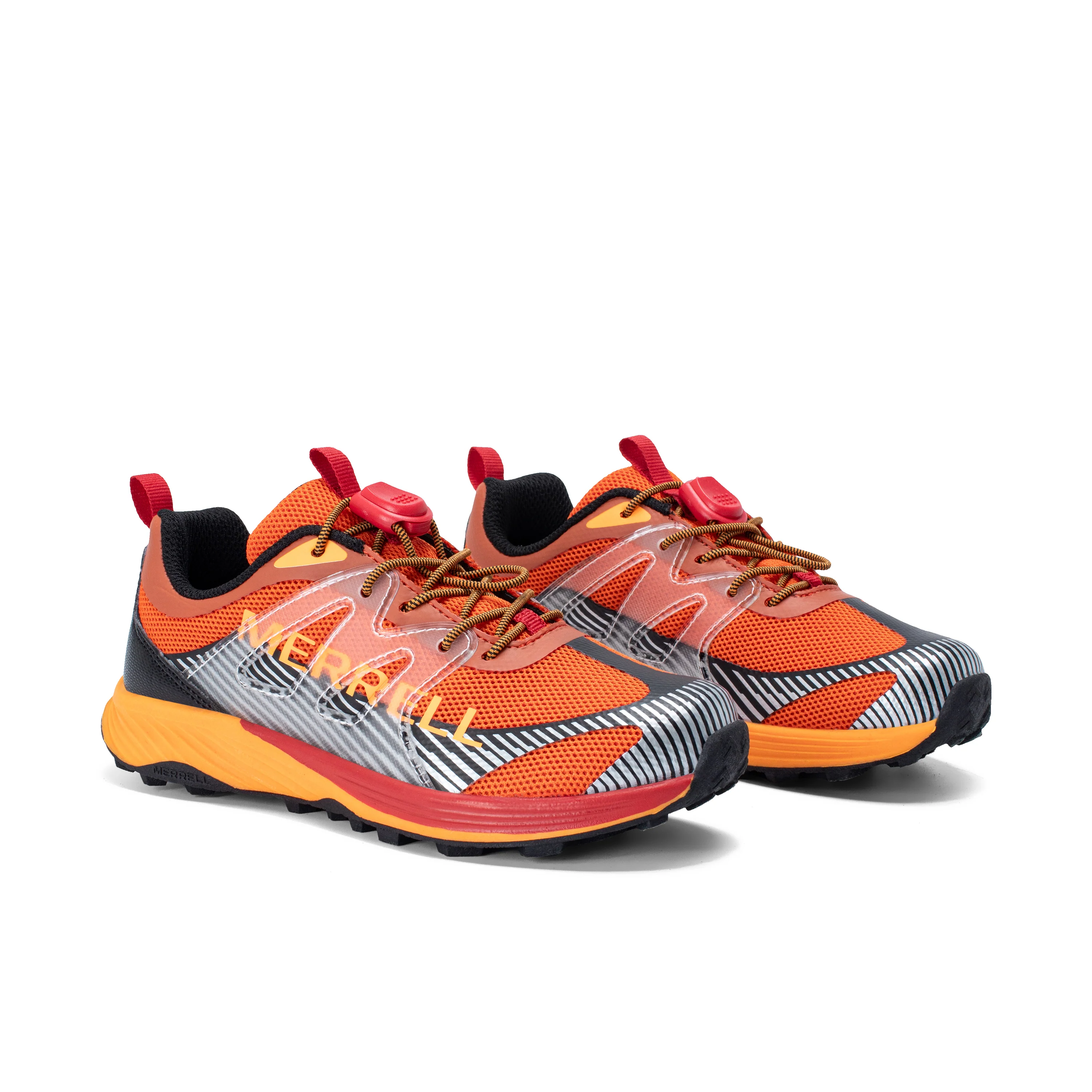Agility Peak KDZ Sneaker - Big Kid Deep Orange/Black - Image 2