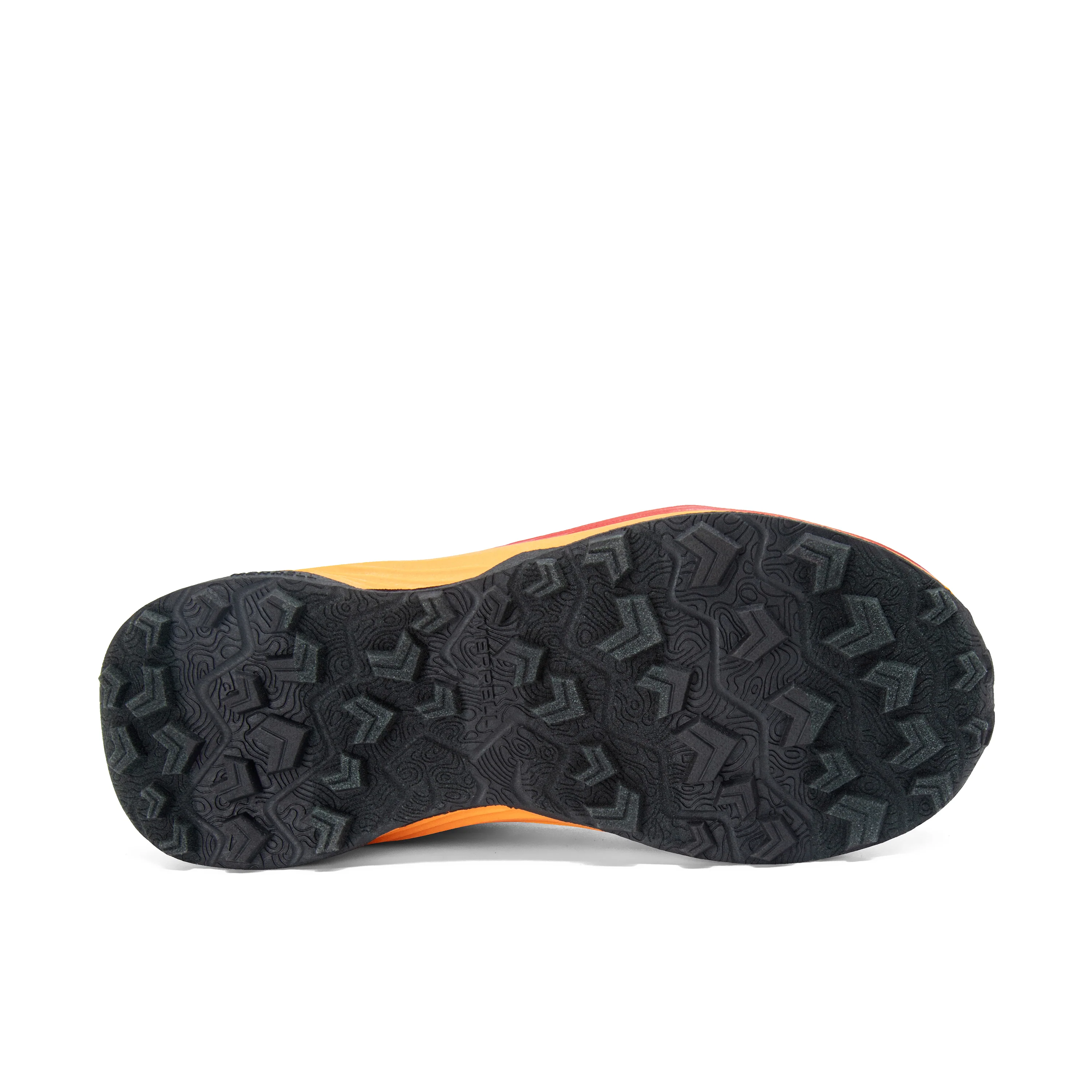 Agility Peak KDZ Sneaker - Big Kid Deep Orange/Black - Image 6