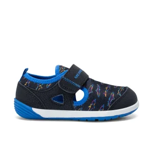 Bare Steps??H20 Sneaker - Little Kid Black/Royal