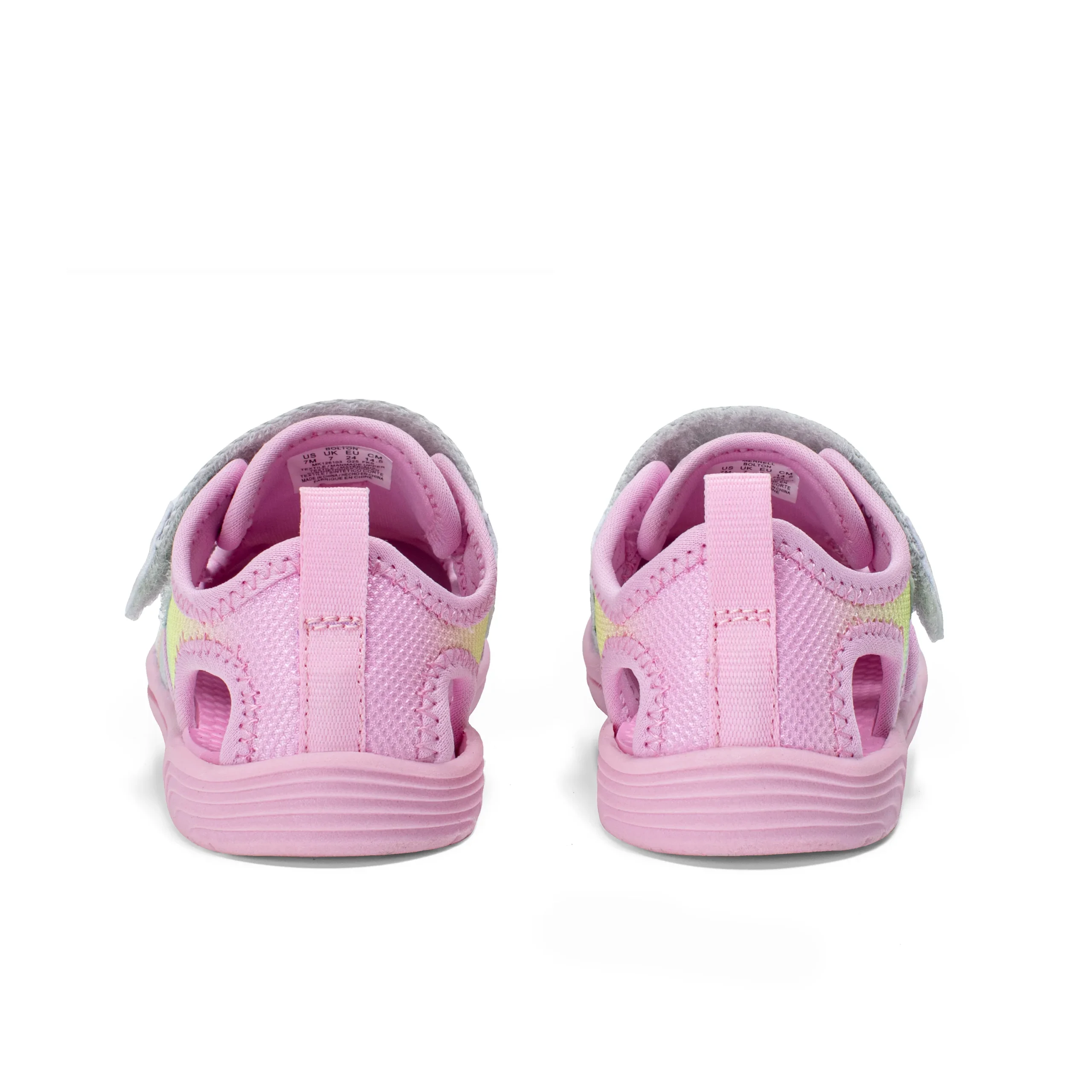 Bolton Sneaker - Little Kid Grey Rainbow - Image 4